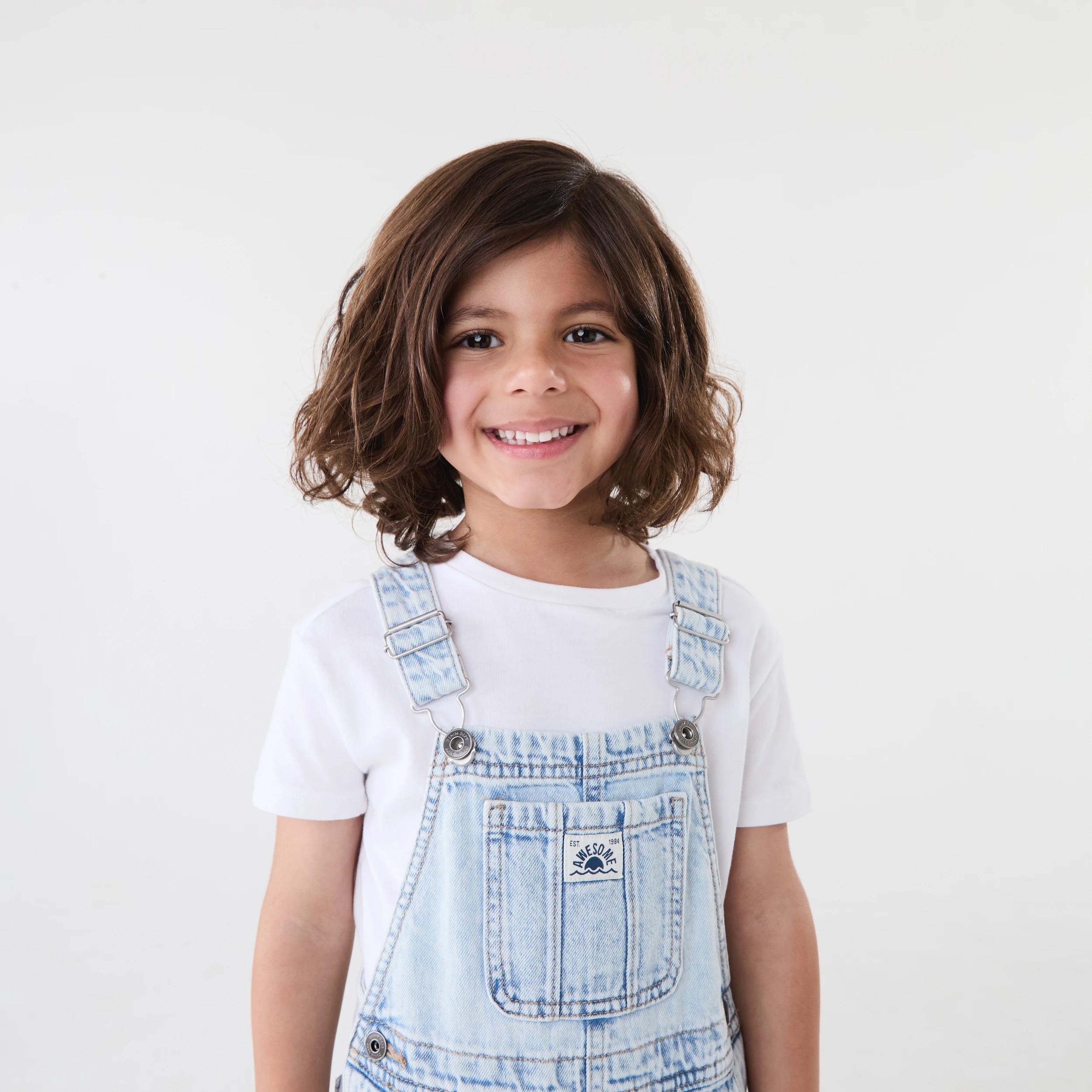 3 Denim Overalls Bleach Blu, 3 of 8