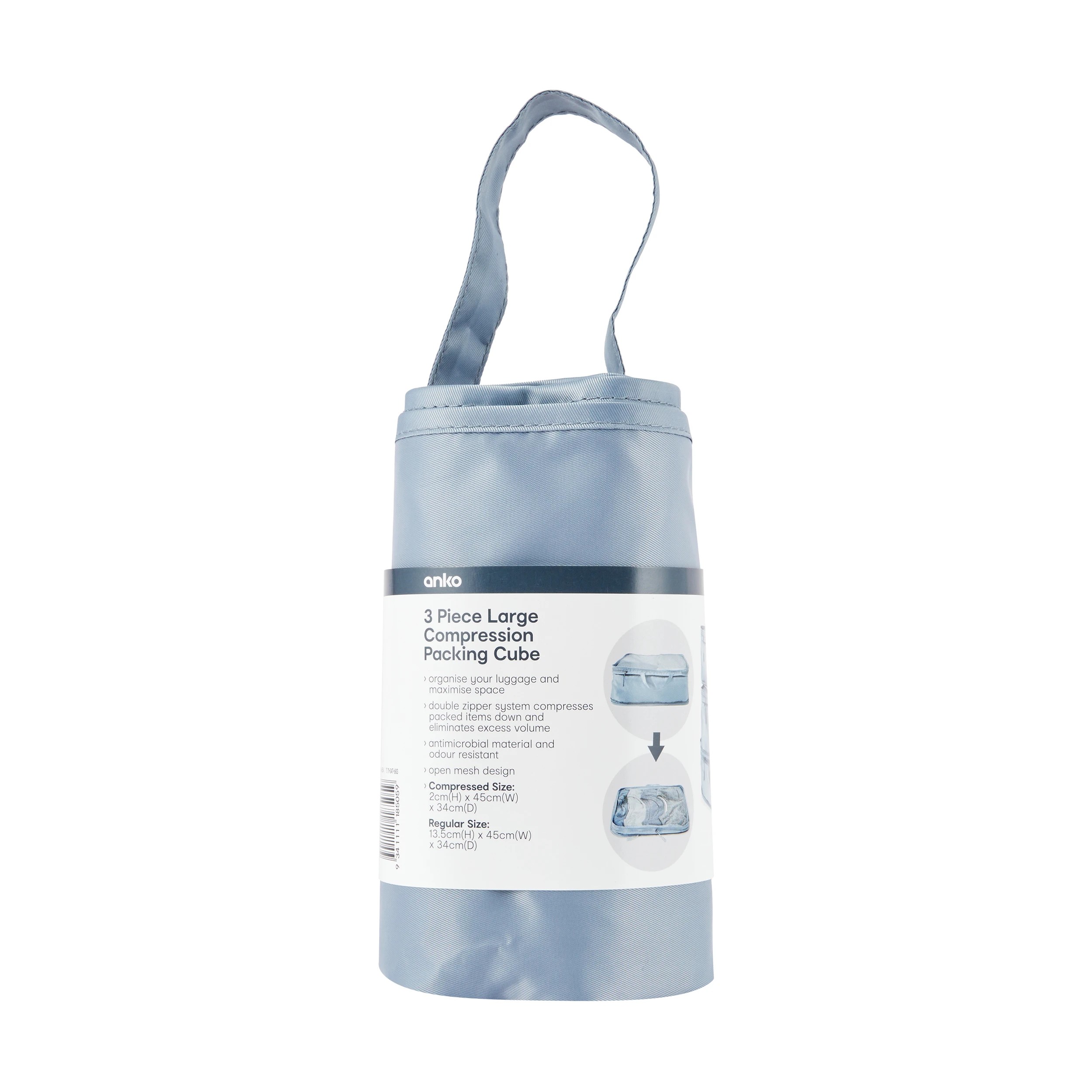 10 3 Piece Large Compression Packing Cubes, 10 of 10