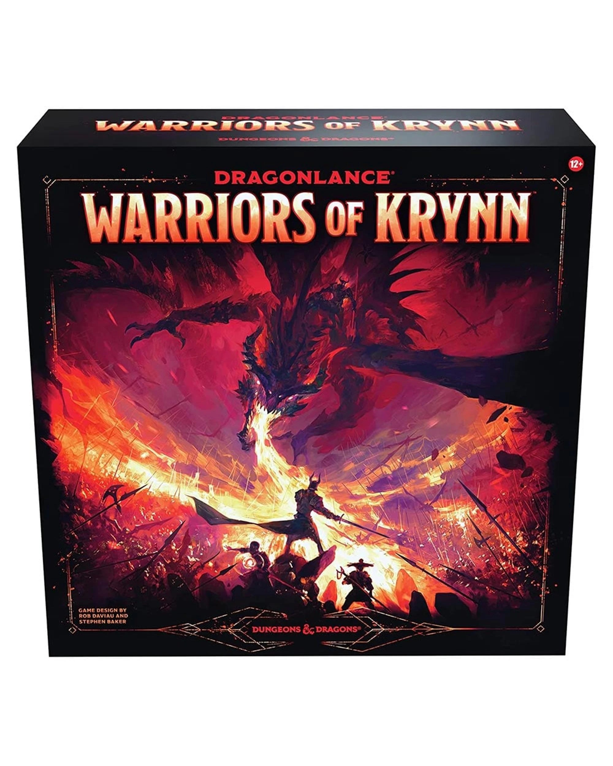1 Dungeons and Dragons: Dragonlance Warriors of Krynn Cooperative Board Game, 1 of 2