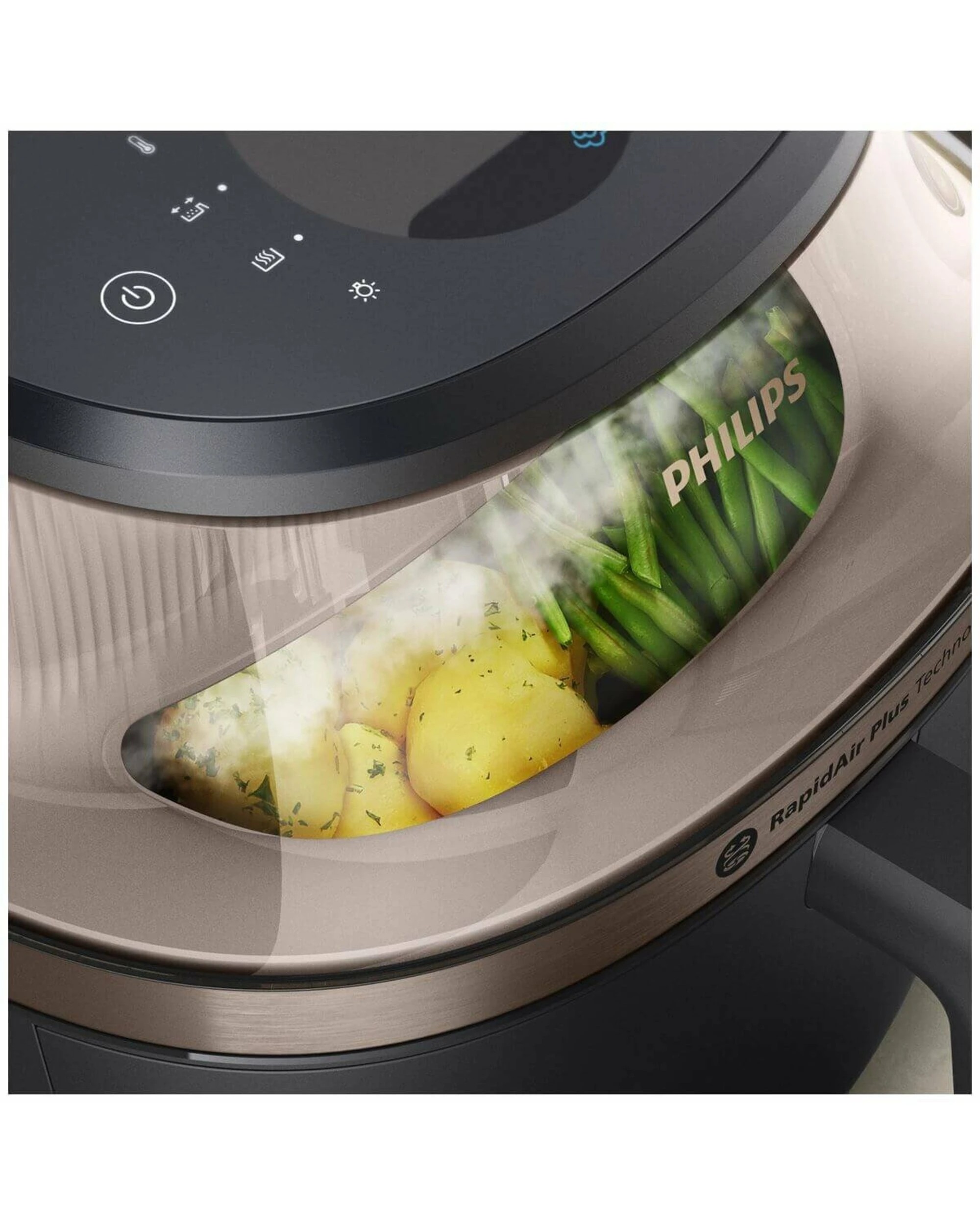 6 Philips 5000 Series 7.2L XXL Airfryer with Steam Black, 6 of 7