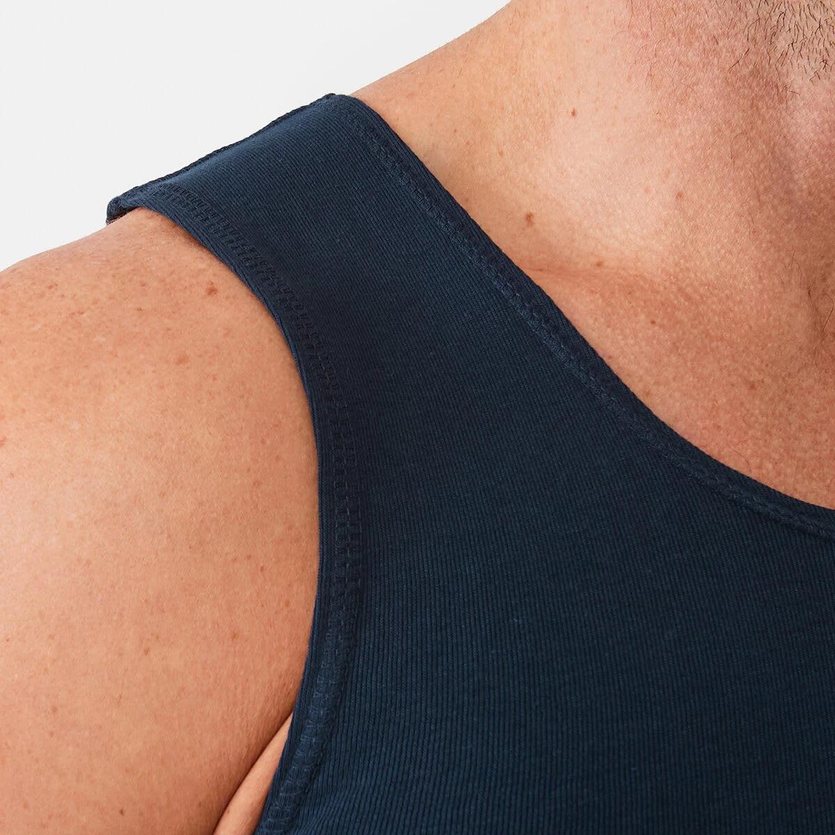 5 3 Pack Singlets DRESS BLUE, 5 of 7