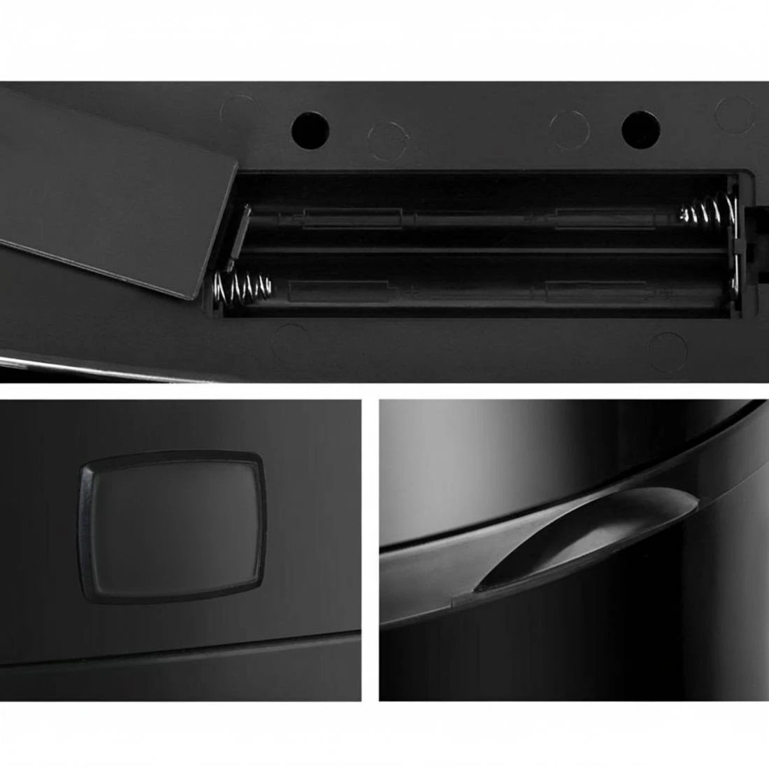 8 Devanti 58L Motion Sensor Bin Rubbish Automatic - Black, 8 of 8