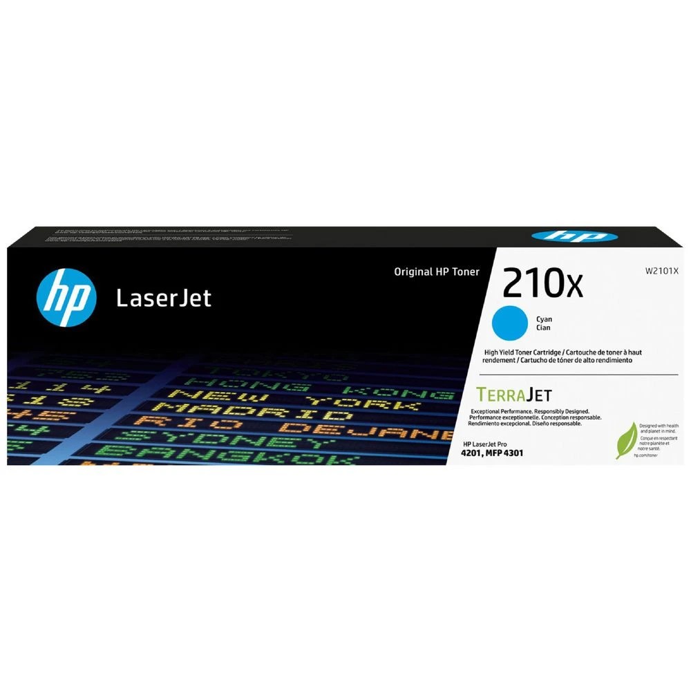 1 HP 210X LaserJet Toner Cartridge Cyan, 1 of 1