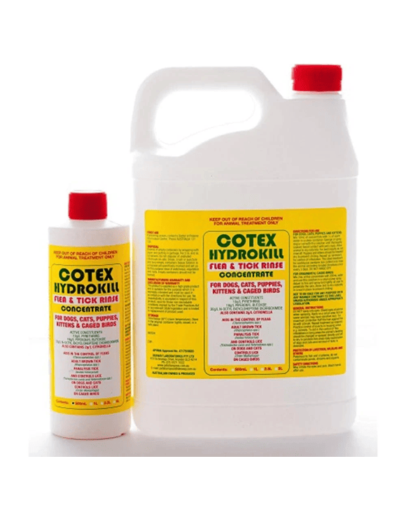 Cotex Hydrokill Flea And Tick Rinse Coentrate 1L