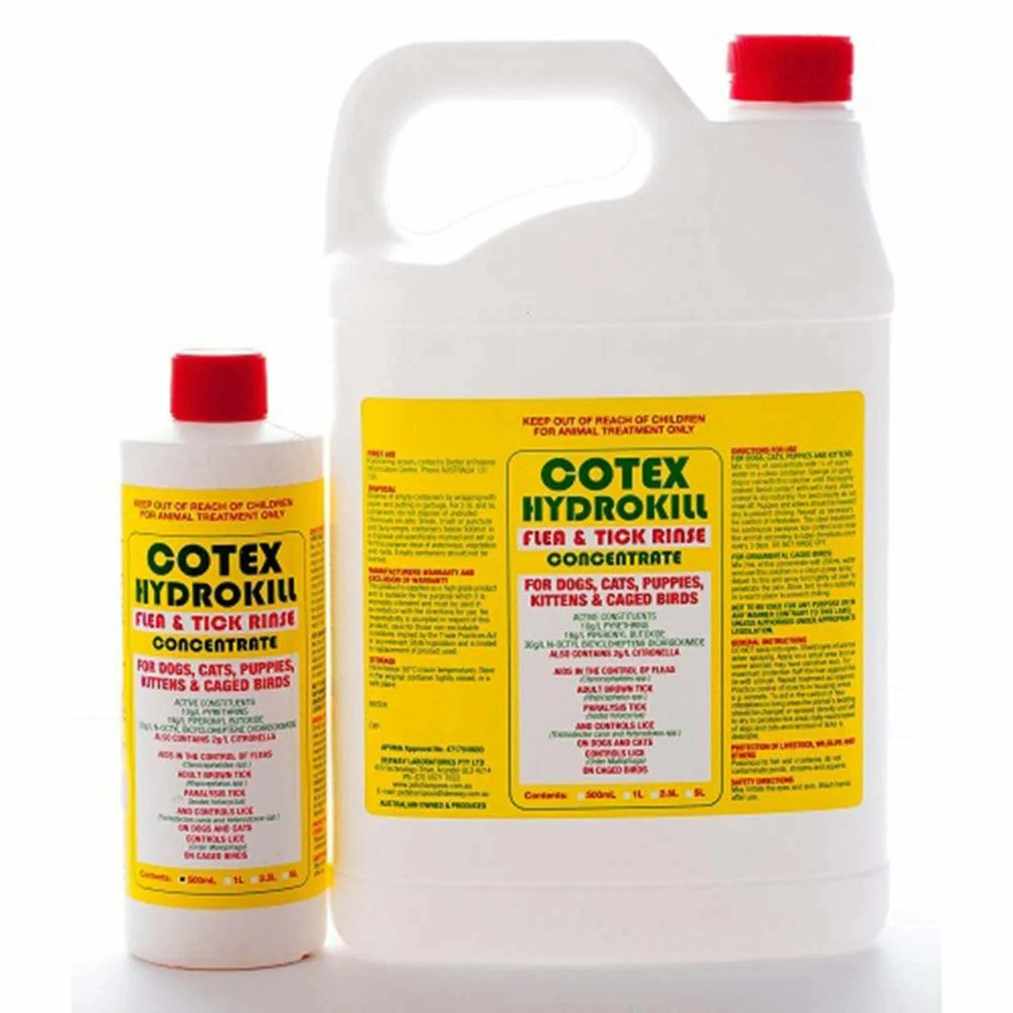1 Cotex Hydrokill Flea And Tick Rinse Coentrate 1L, 1 of 1