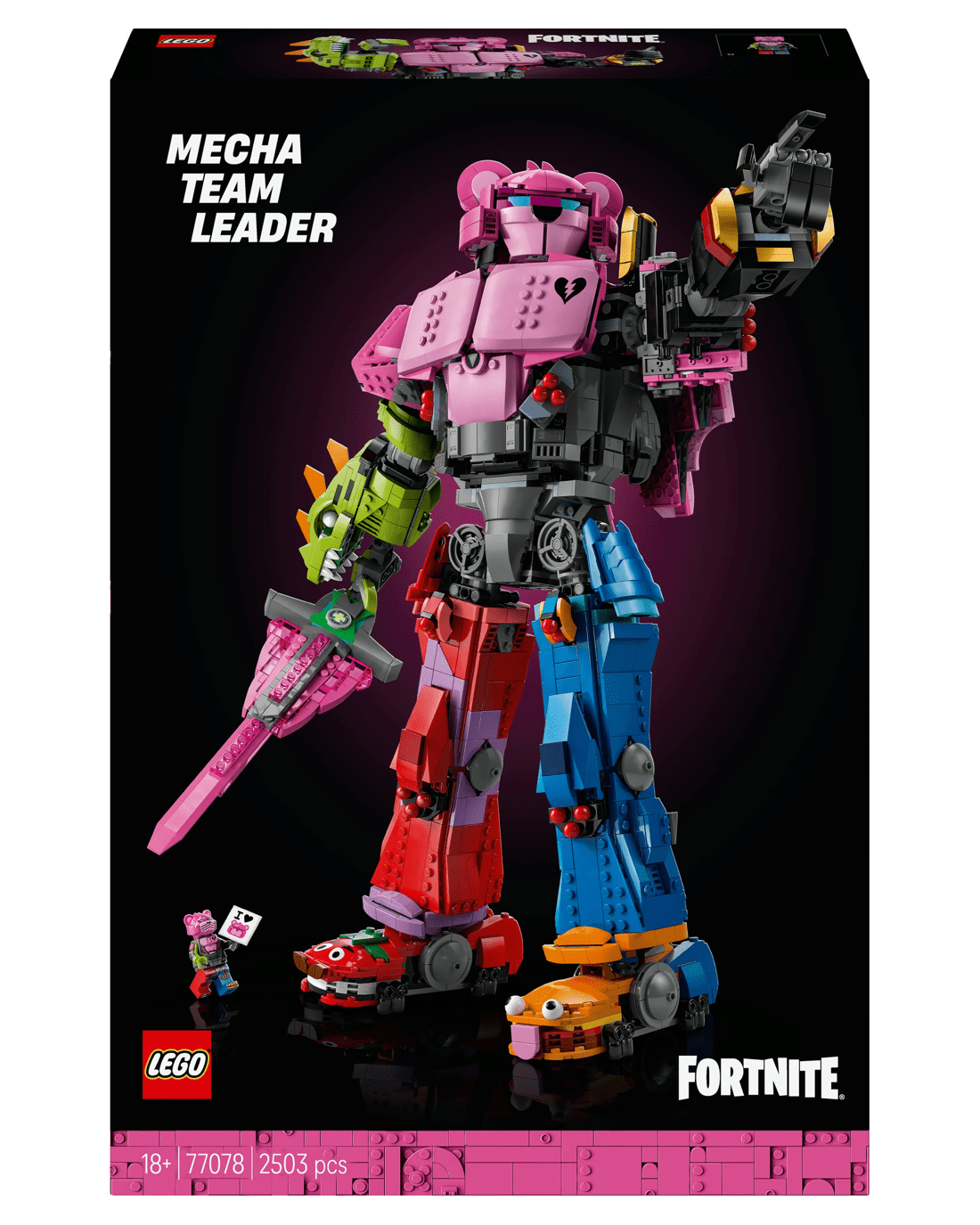 1 LEGO Fortnite Mecha Team Leader 77078, 1 of 10