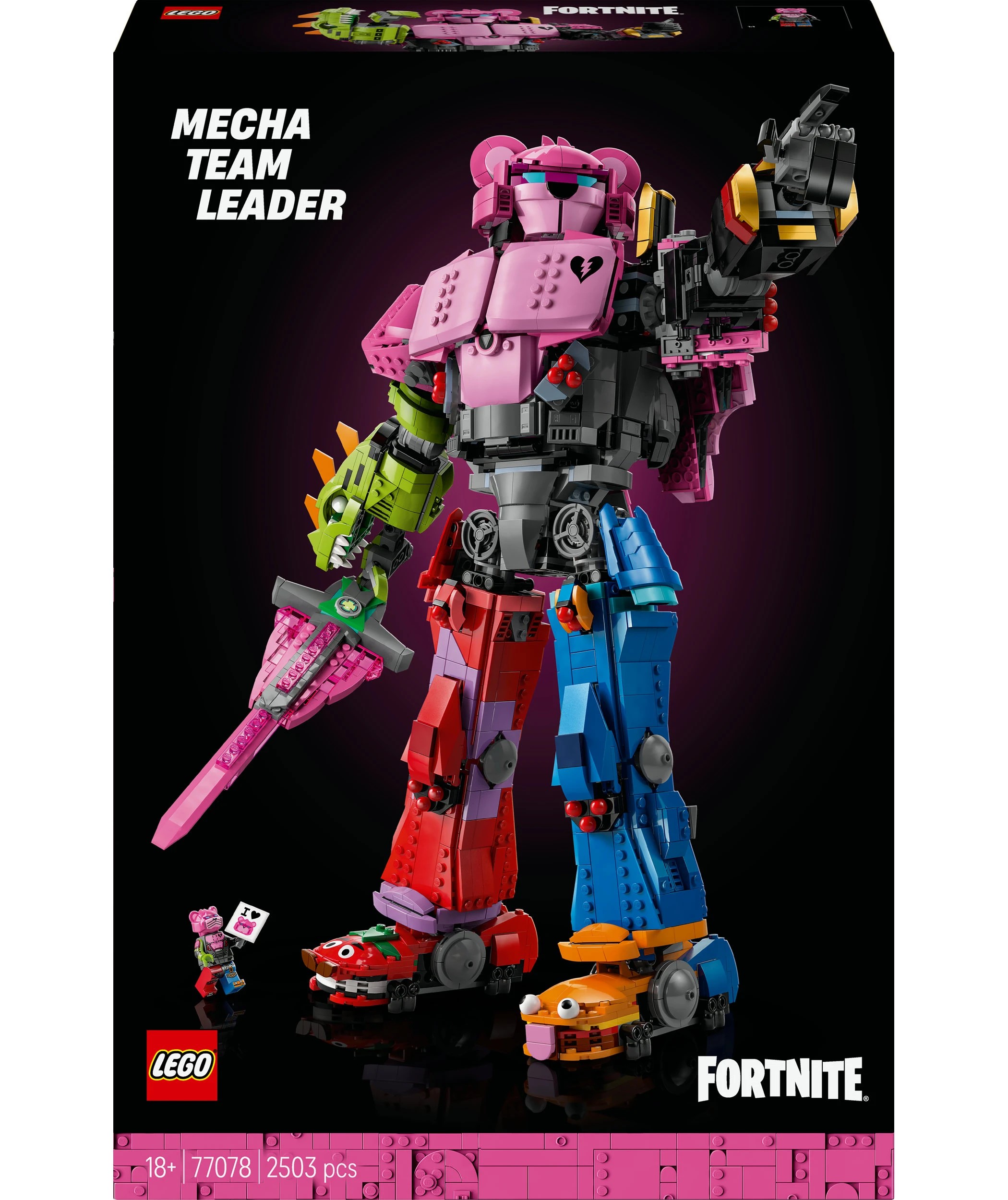 1 LEGO Fortnite Mecha Team Leader 77078, 1 of 10