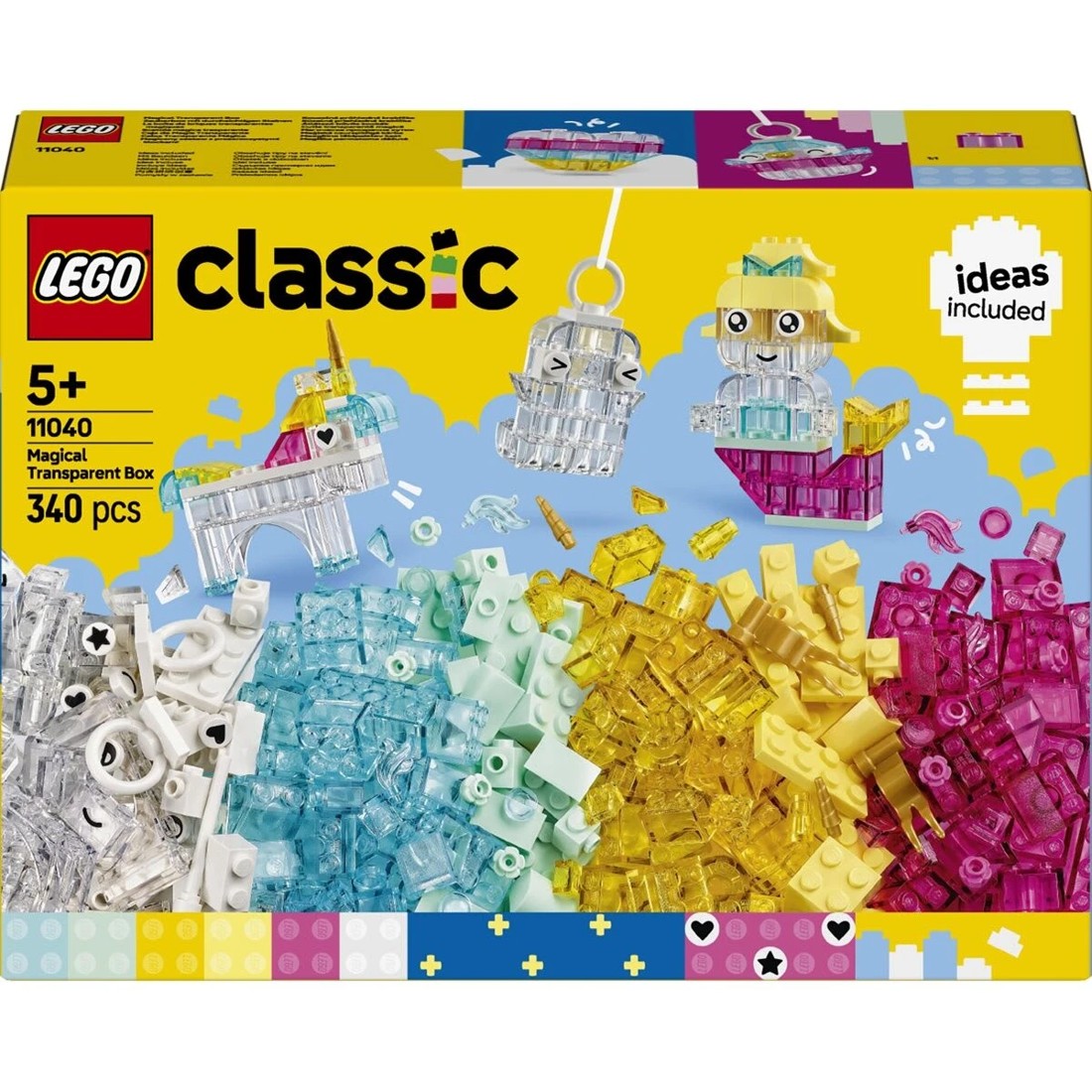 1 LEGO Classic Magical Transparent Box 11040, 1 of 9