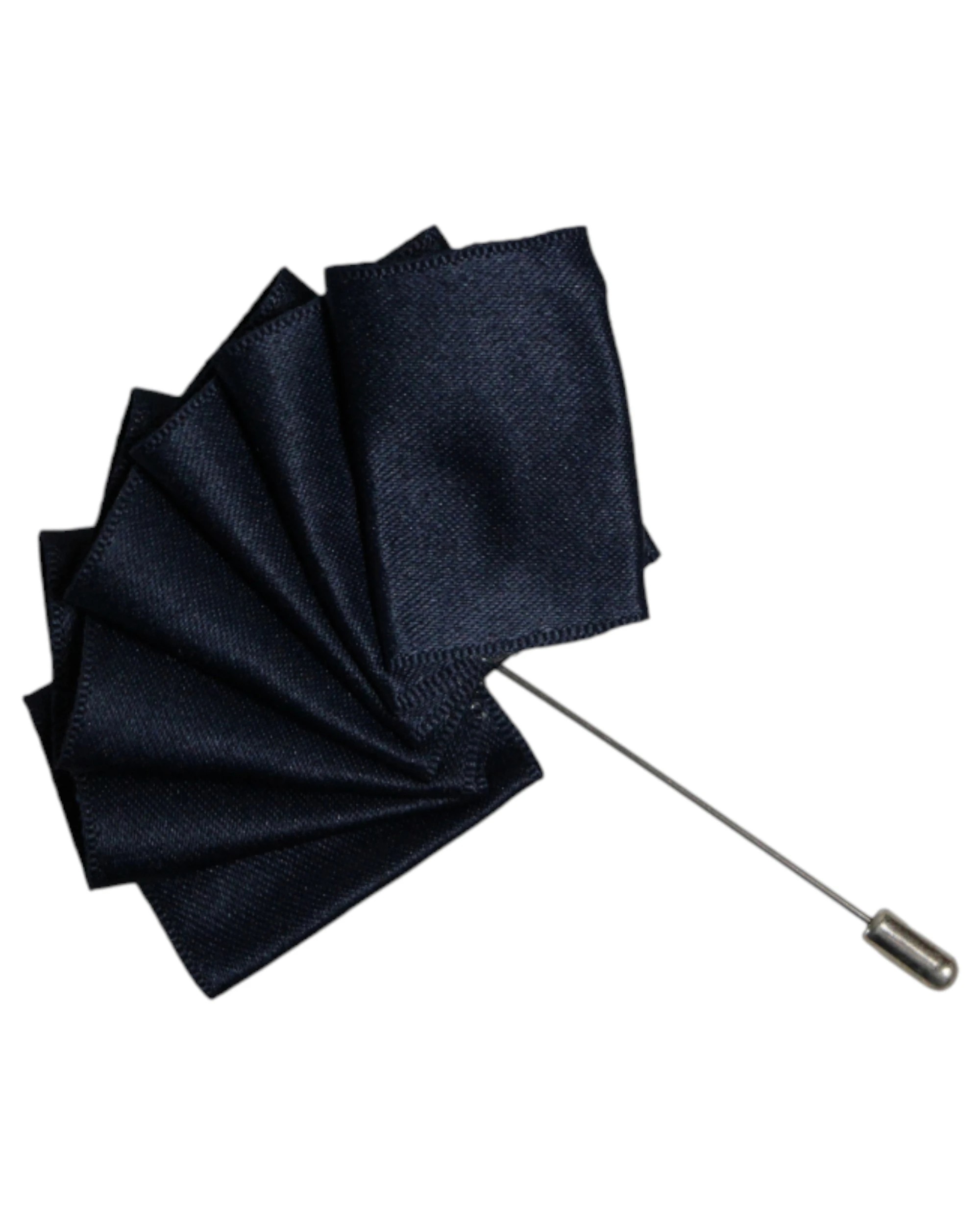 1 Zasel Mens Navy Suit Pocket Square Blazer Jacket Lapel Pin - Multi, 1 of 1
