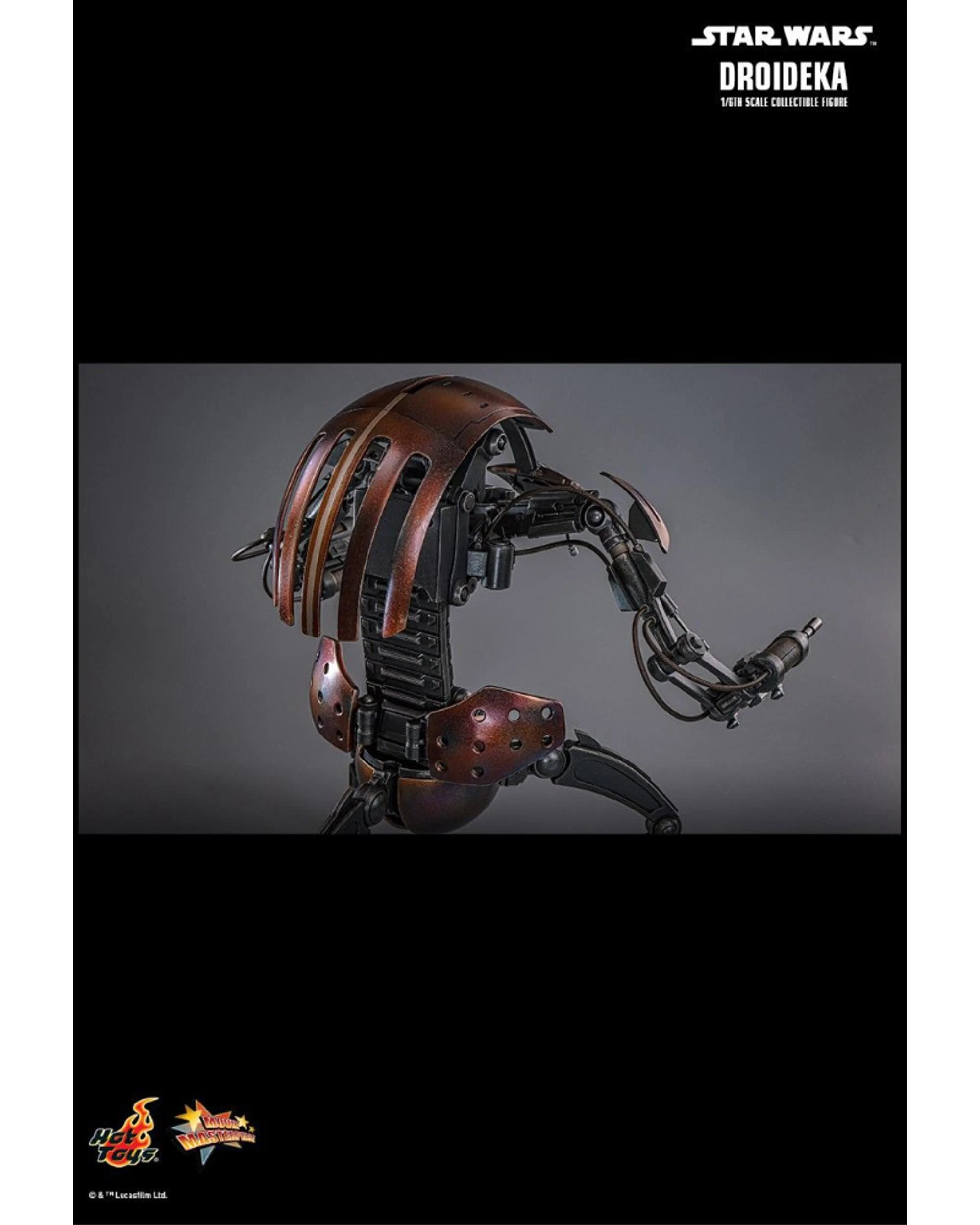 9 Hot Toys Star Wars Episode 1 The Phantom Menace Droideka 1:6 Scale Collectible Action Figure, 9 of 9