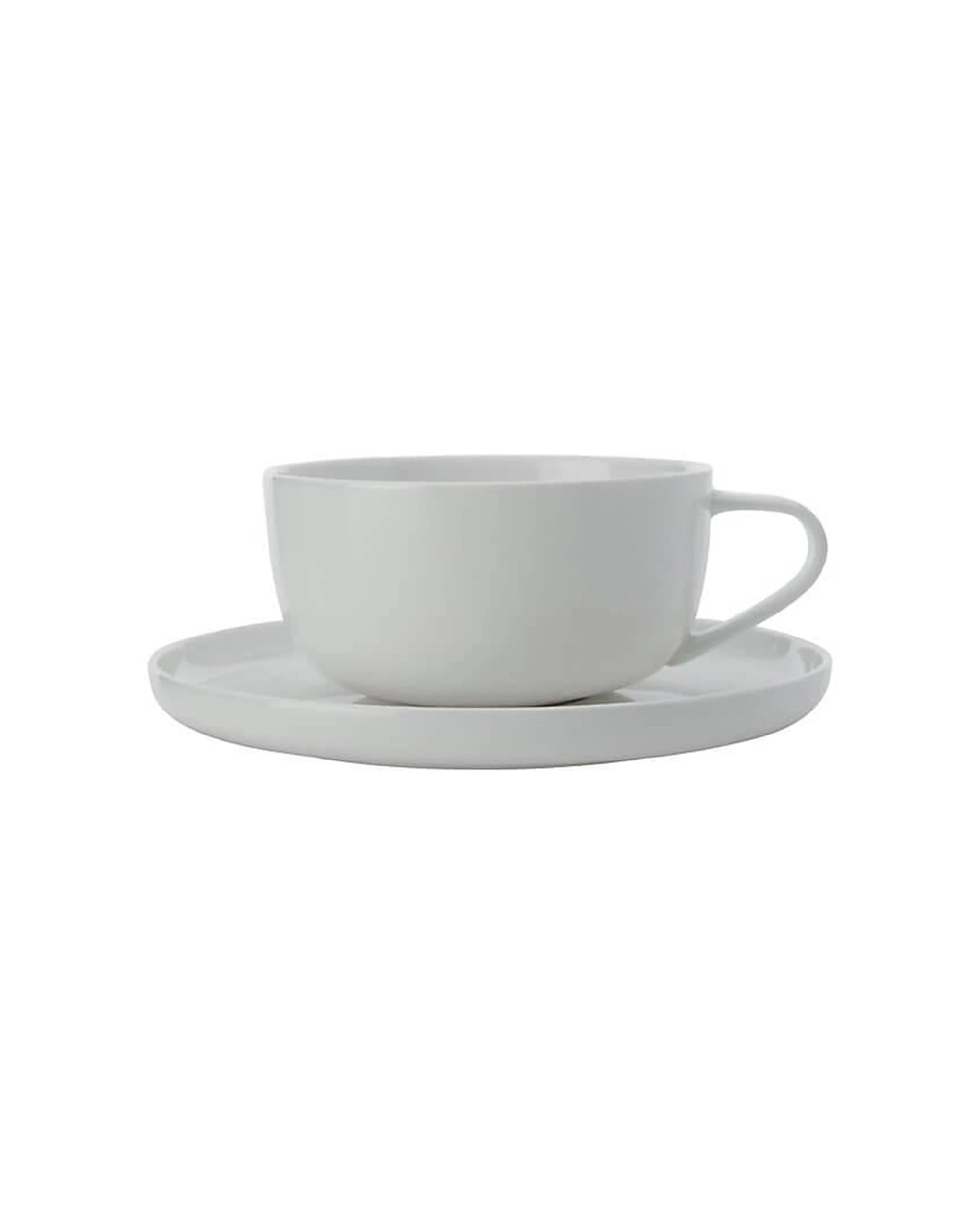 1 Maxwell & Williams Cashmere Bone China High Rim Cup & Saucer Set 300ml - White, 1 of 1