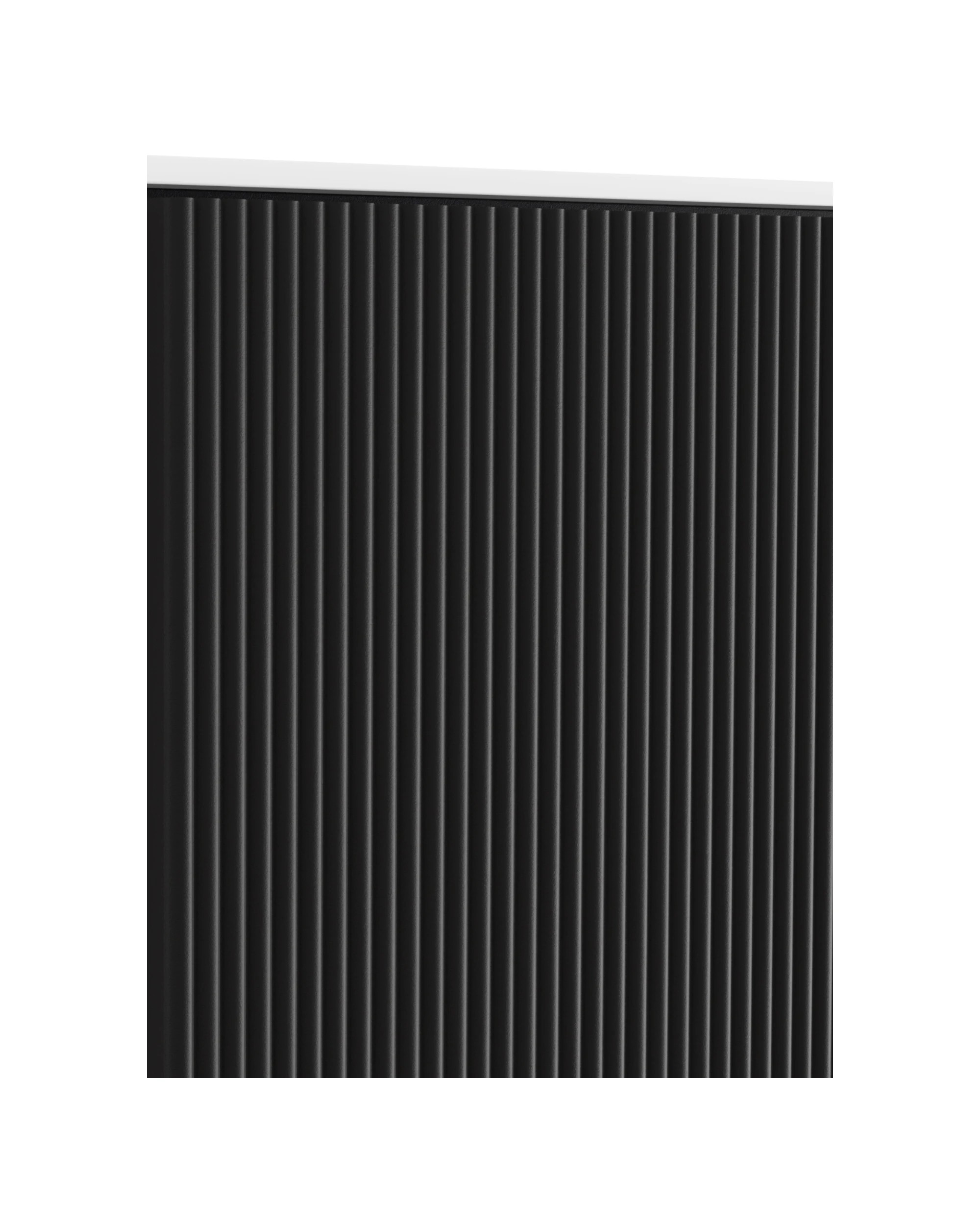 3 Cefito Vanity Unit 900mm Bathroom Cabinet Storage Wall Hung Grooved Timber - Black, 3 of 7