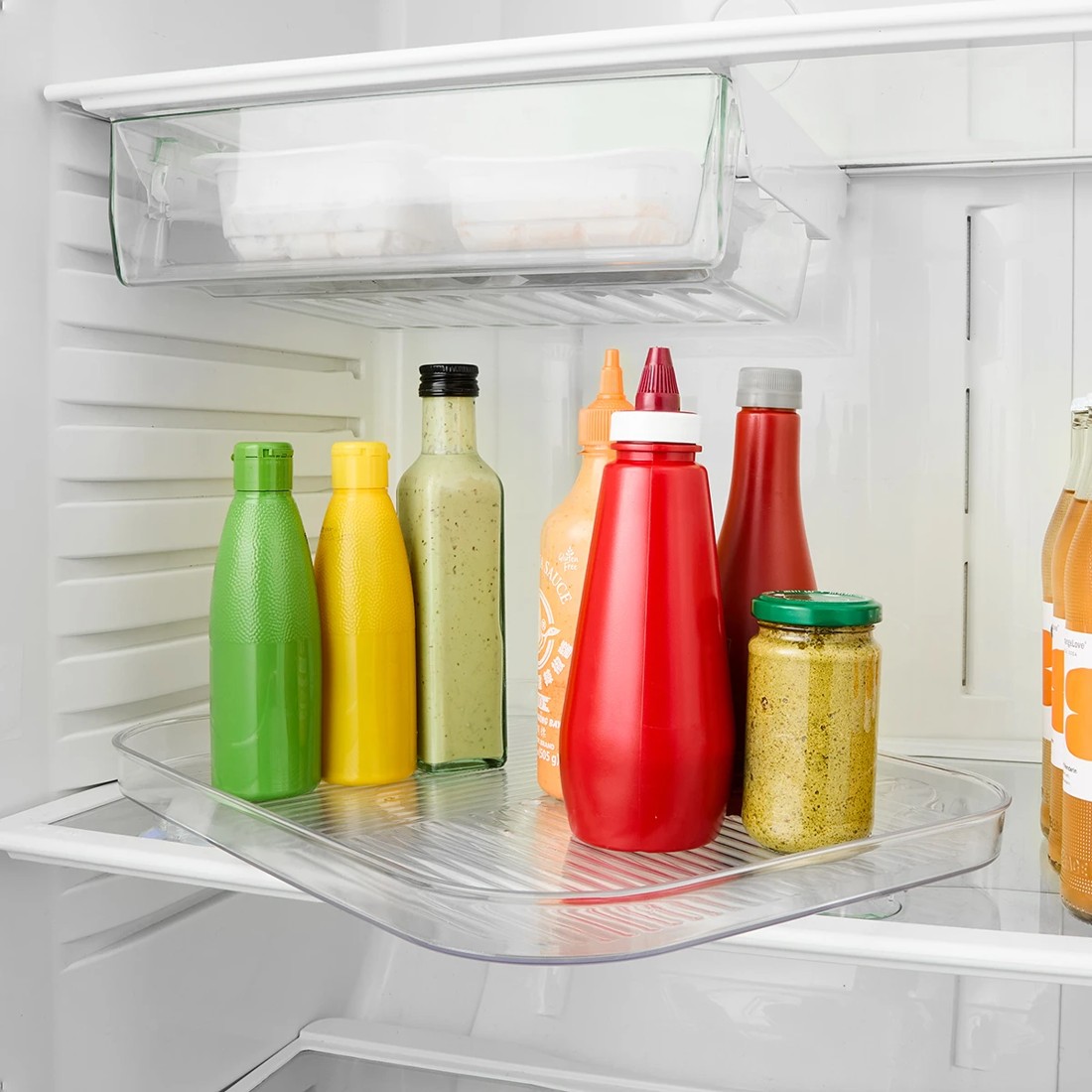 1 Clear Rectangular Turntable, 1 of 10