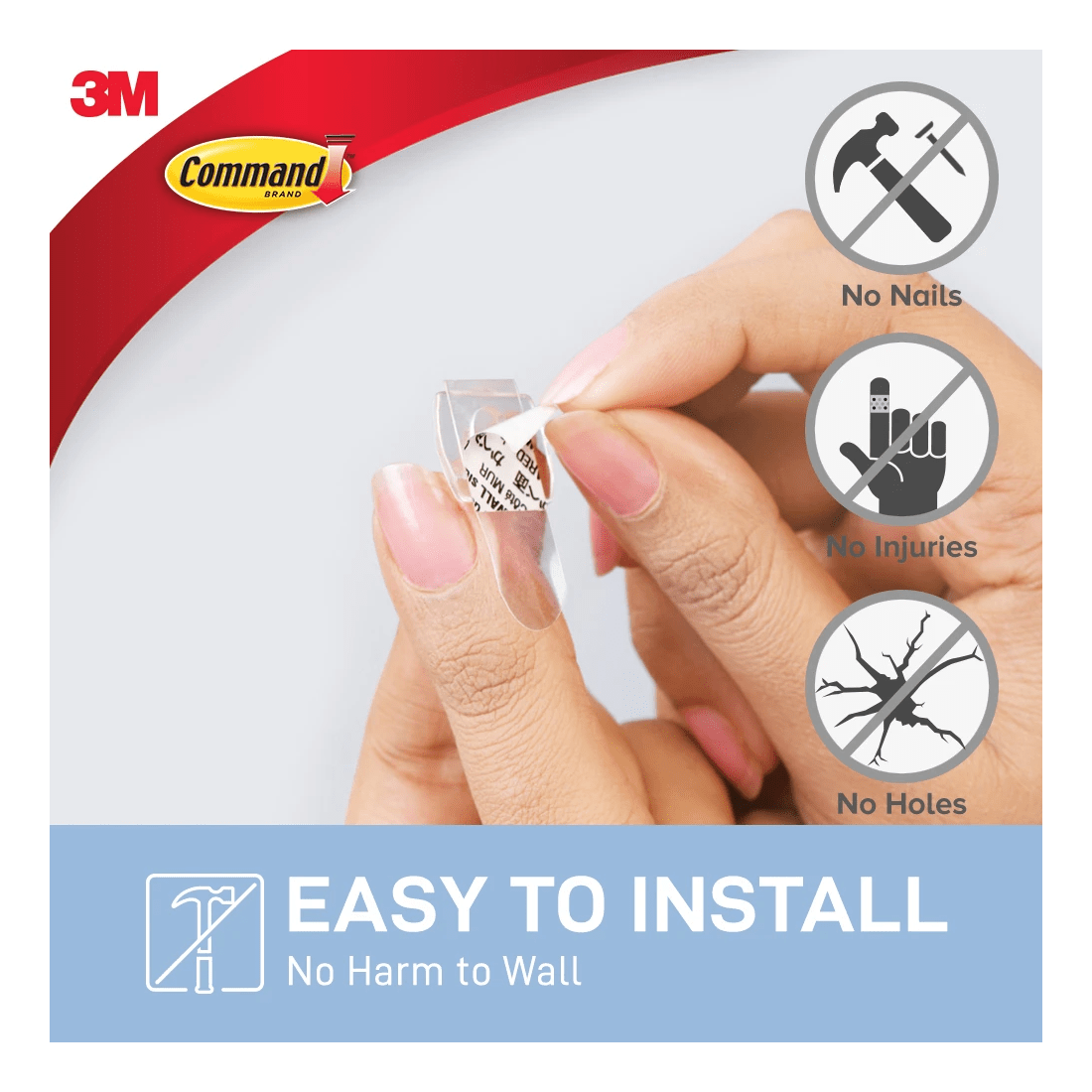 2 3M Command Decorating Clips - Clear, 2 of 6