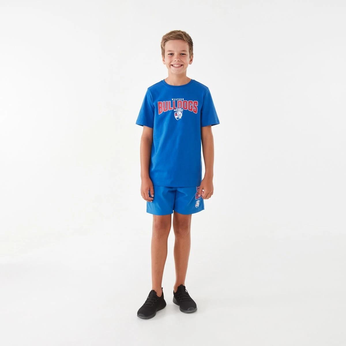 6 Official AFL Kids Shorts Bulldogs, 6 of 10