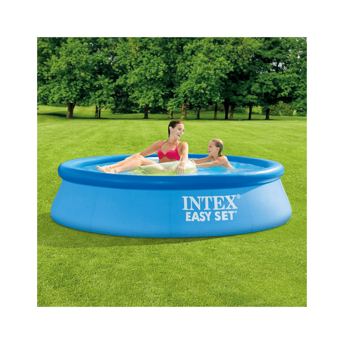 3 INTEX Easy Set Pool - Above Ground Pool - Pool Filter Pump - 8 Foot Pool - Multi, 3 of 7