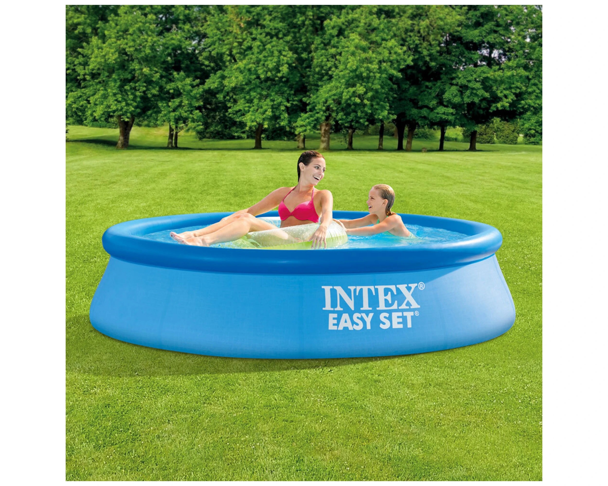 3 INTEX Easy Set Pool - Above Ground Pool - Pool Filter Pump - 8 Foot Pool - Multi, 3 of 7