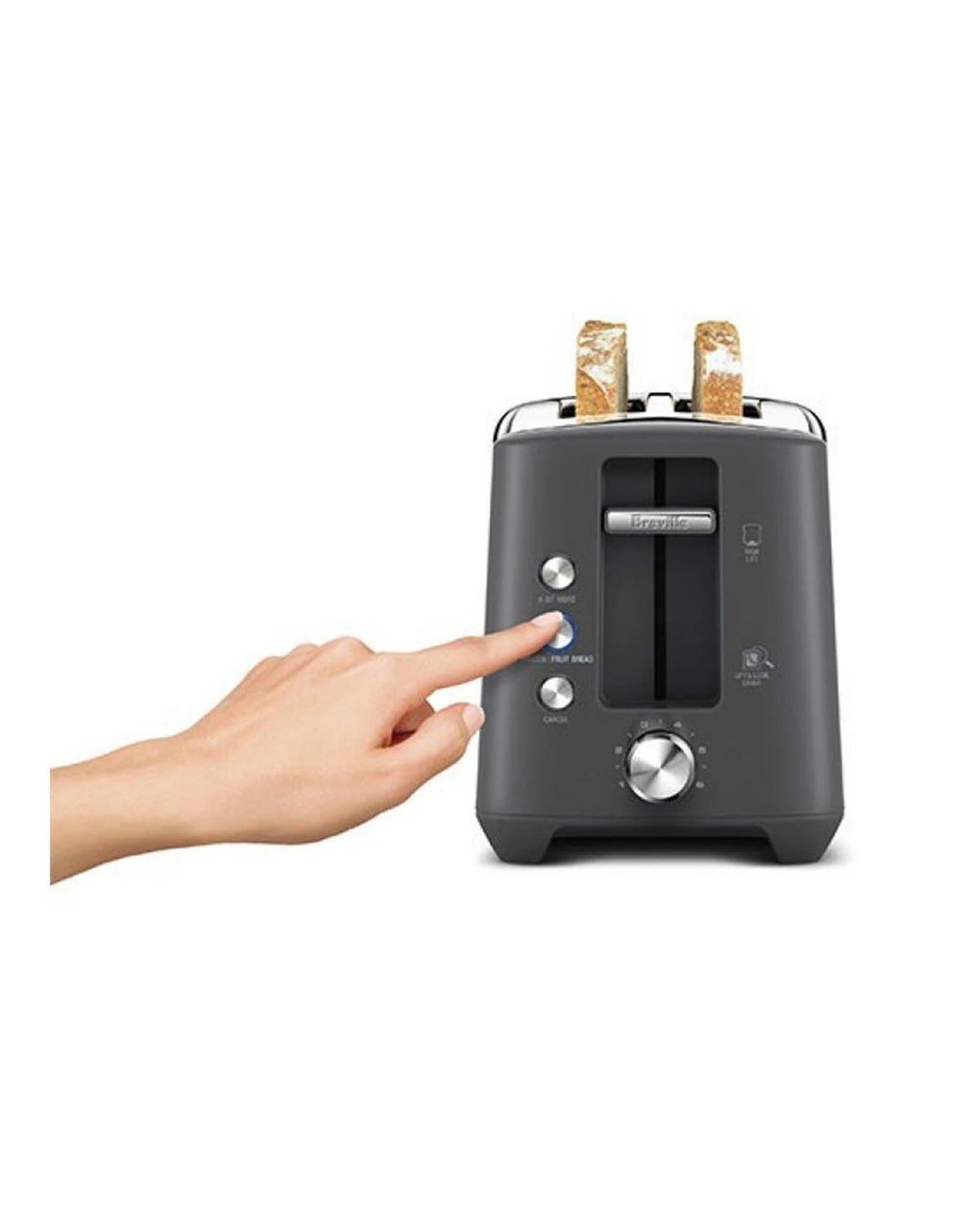 4 Breville Bit More Plus 2 Slice Toaster - Stainless Steel BTA435BSS, 4 of 4