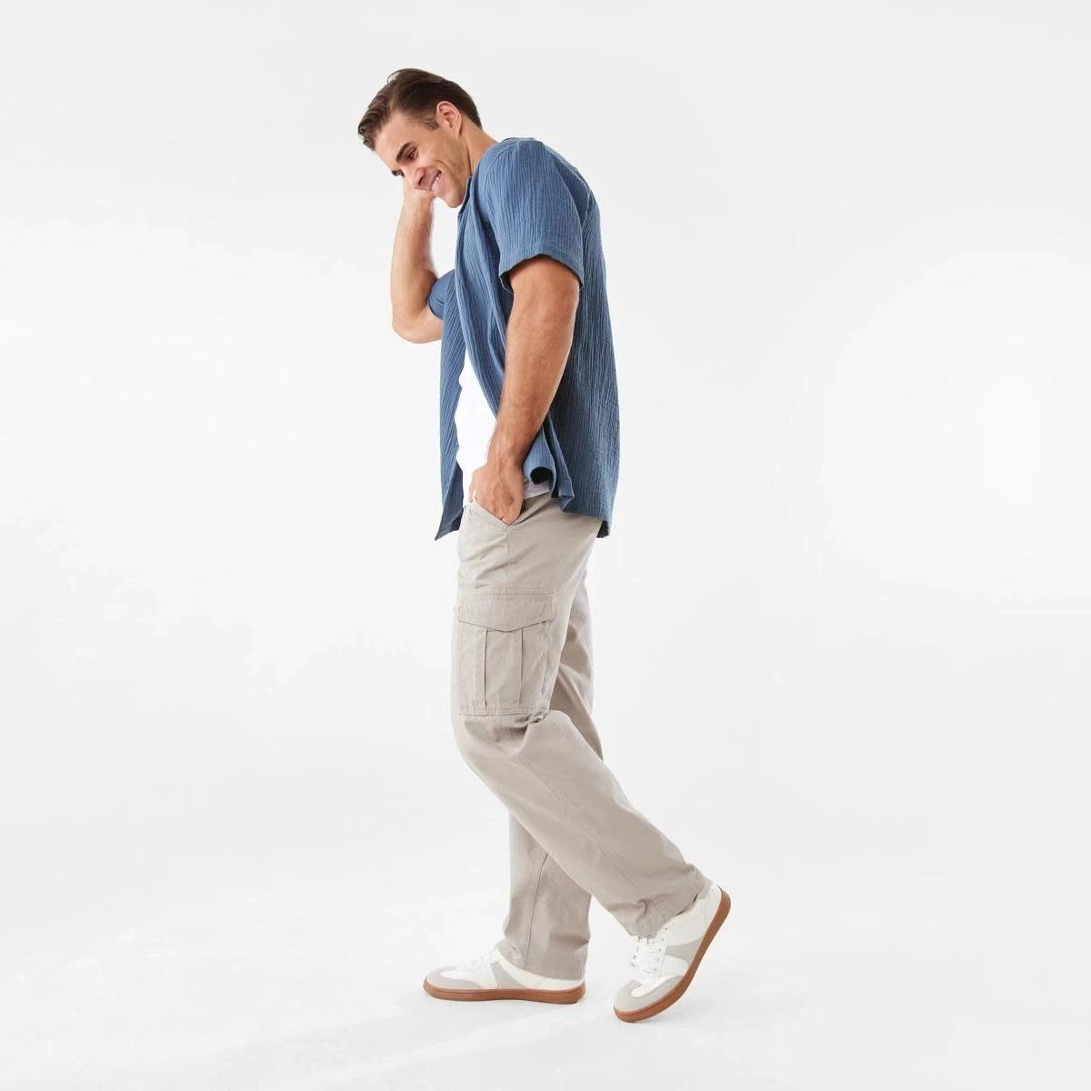 3 Short Sleeve Double Cloth Shirt BLUE MIRAGE, 3 of 10