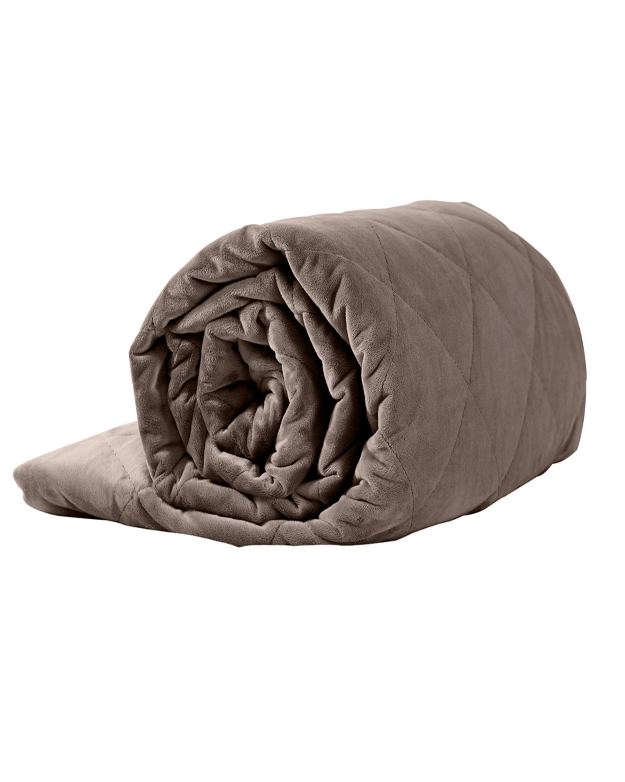 2 Dreamz 9kg Weighted Blanket - Brown, 2 of 6