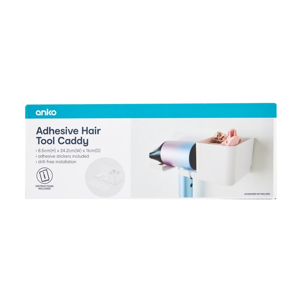 10 Adhesive Hair Tool Caddy, 10 of 10