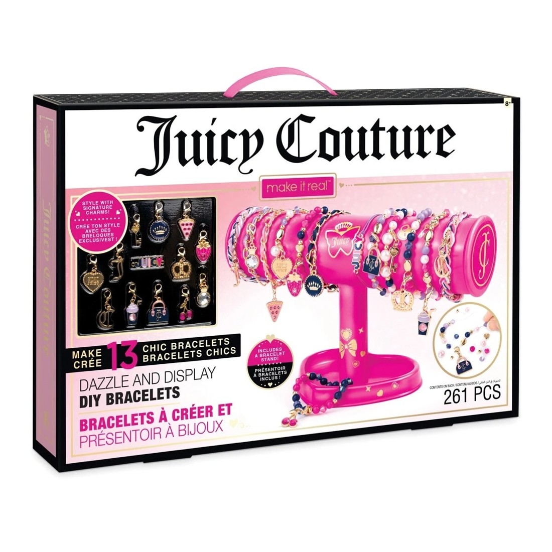 1 261 Piece Make It Real: Juicy Couture Dazzle and Display DIY Bracelets, 1 of 7