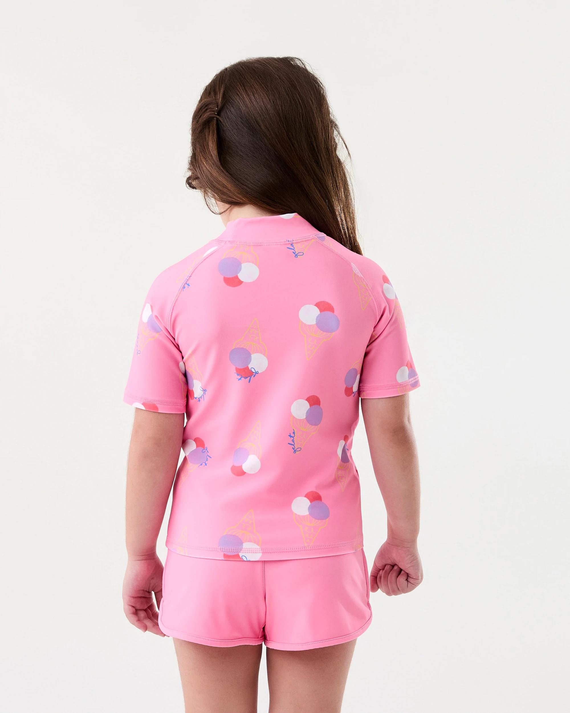2 Printed Rash Vest Pnk Icecrm, 2 of 7