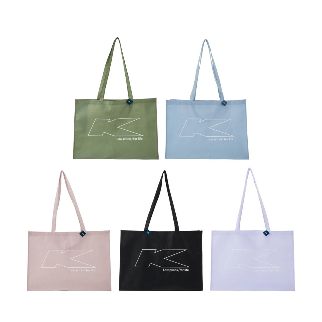 4 Kmart Bag - Large, Assorted, 4 of 4