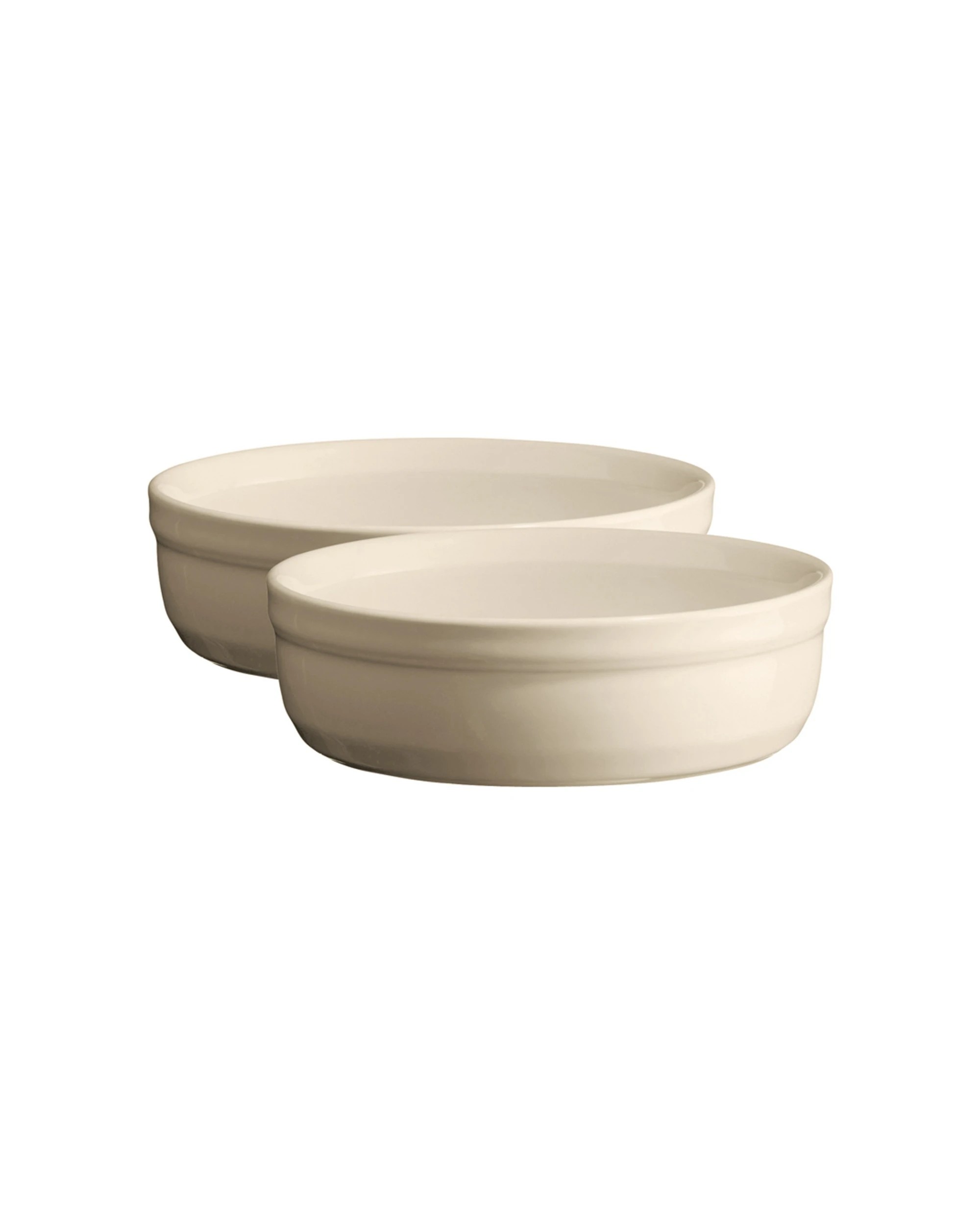 1 2pc Emile Henry 12cm Ceramic Creme Brulees Bowl Set Baking Dessert Dish Clay
 - Natural, 1 of 3