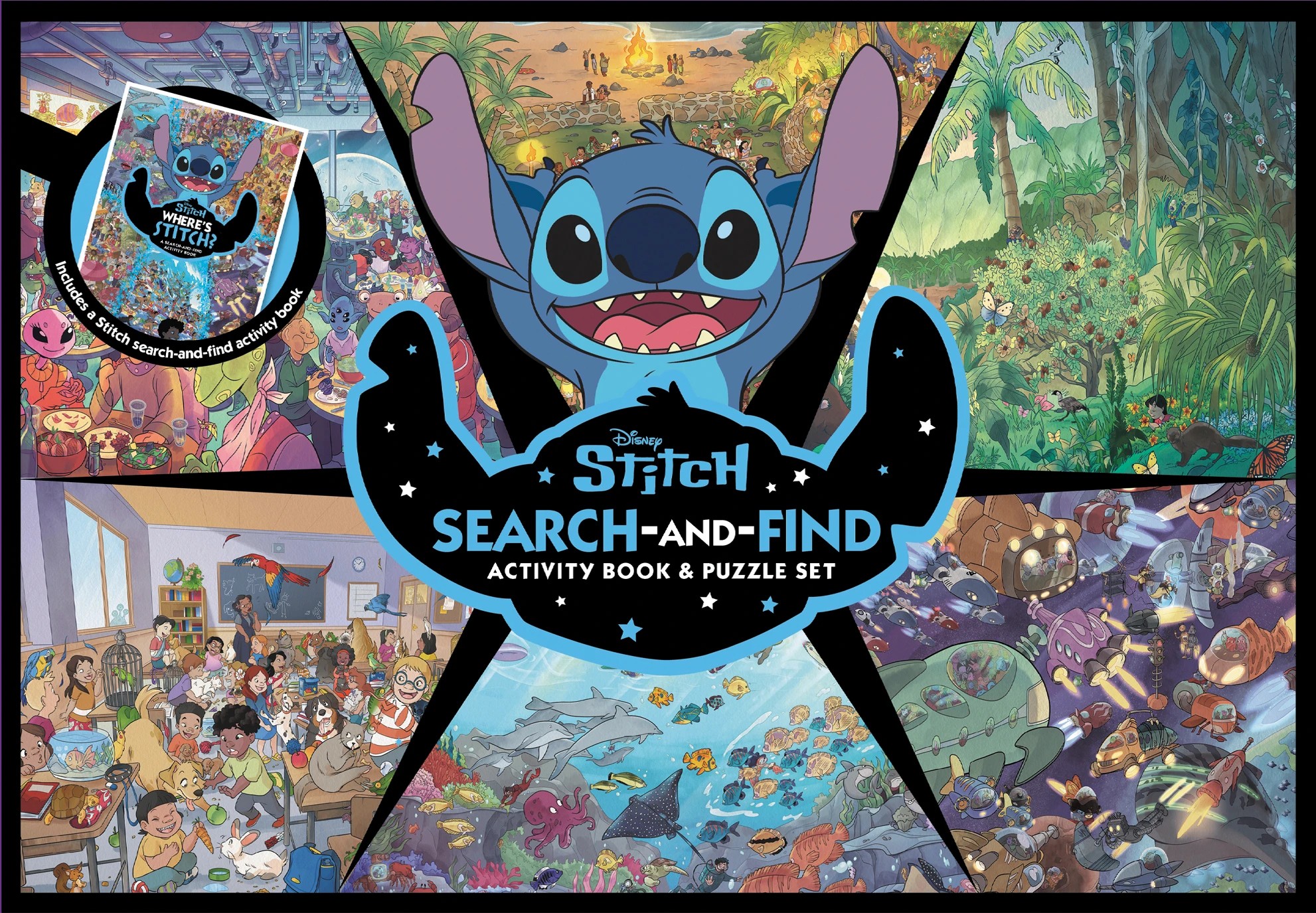 2 Disney Lilo & Stitch: Search-and-Find Activity Book & Puzzle Set - Book, 2 of 3