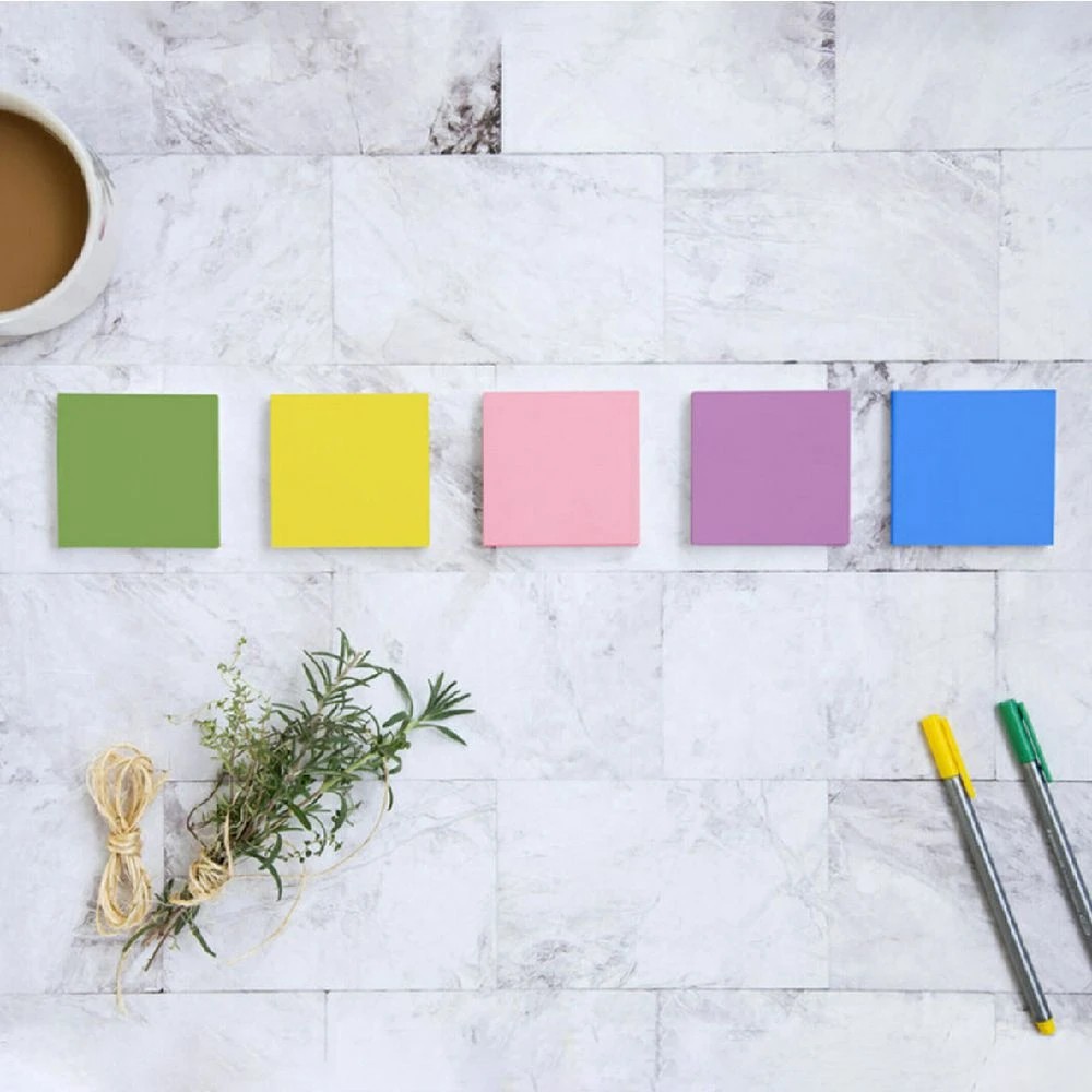 3 Post-it Notes 76 x 76mm Floral Fantasy 5 Pack, 3 of 4