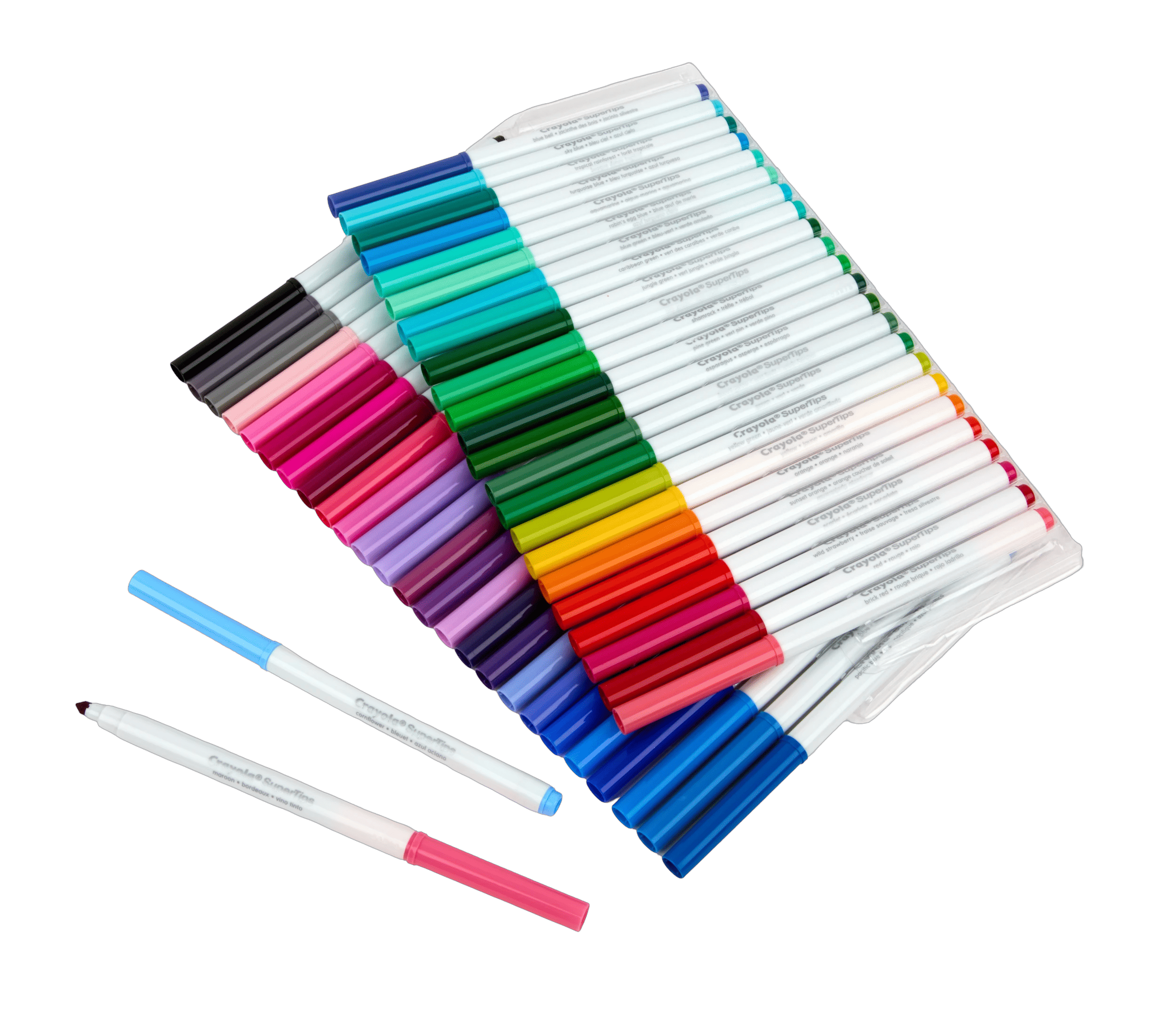 4 Crayola 50 Pack World's Favourite Colours Washable Supertips - Multi, 4 of 4