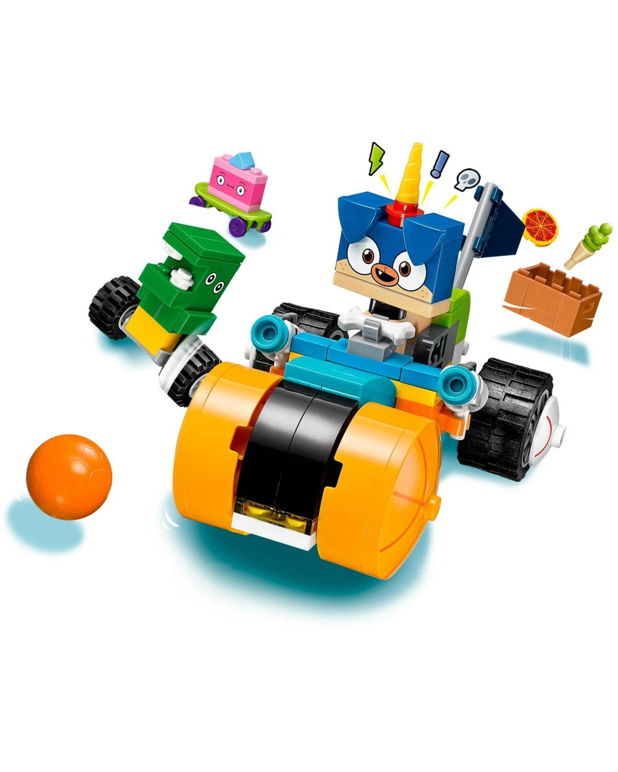 2 LEGO 41452 Prince Puppycorn Trike Building Set with Dino Dude, 2 of 4