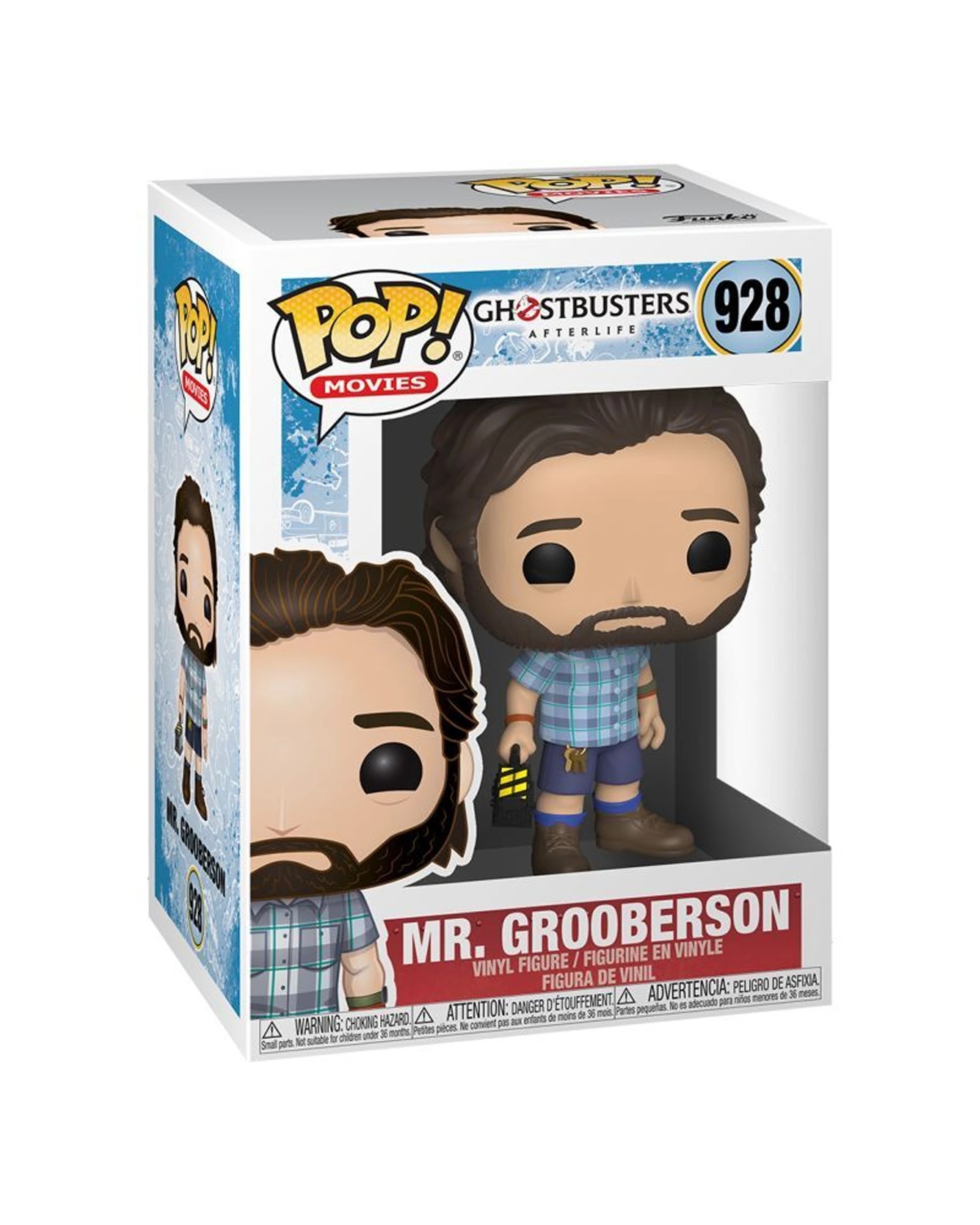 2 Pop Vinyl Figurine Ghostbusters Afterlife - Mr Grooberson 10cm Action Figure - Multi, 2 of 3