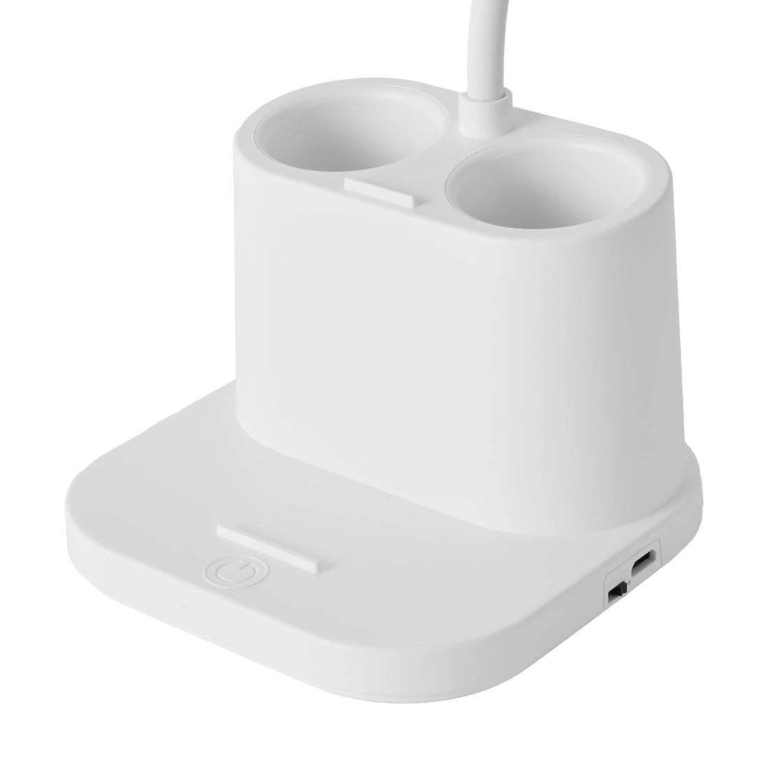 5 Rechargeable Desk Lamp Caddy - White, 5 of 7