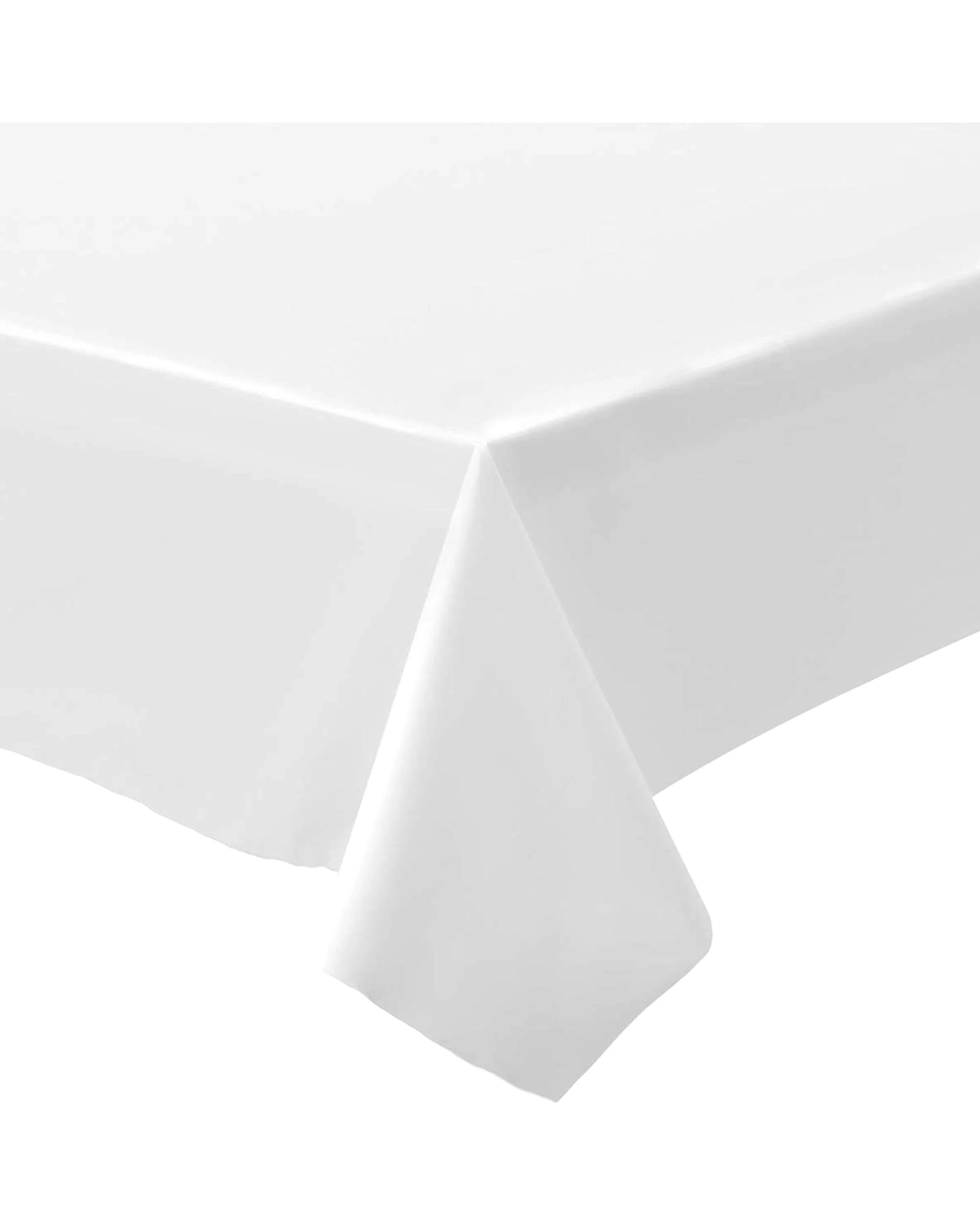 1 Amscan Rectangle Paper Tablecloth - Frosty White - Frosty White, 1 of 4