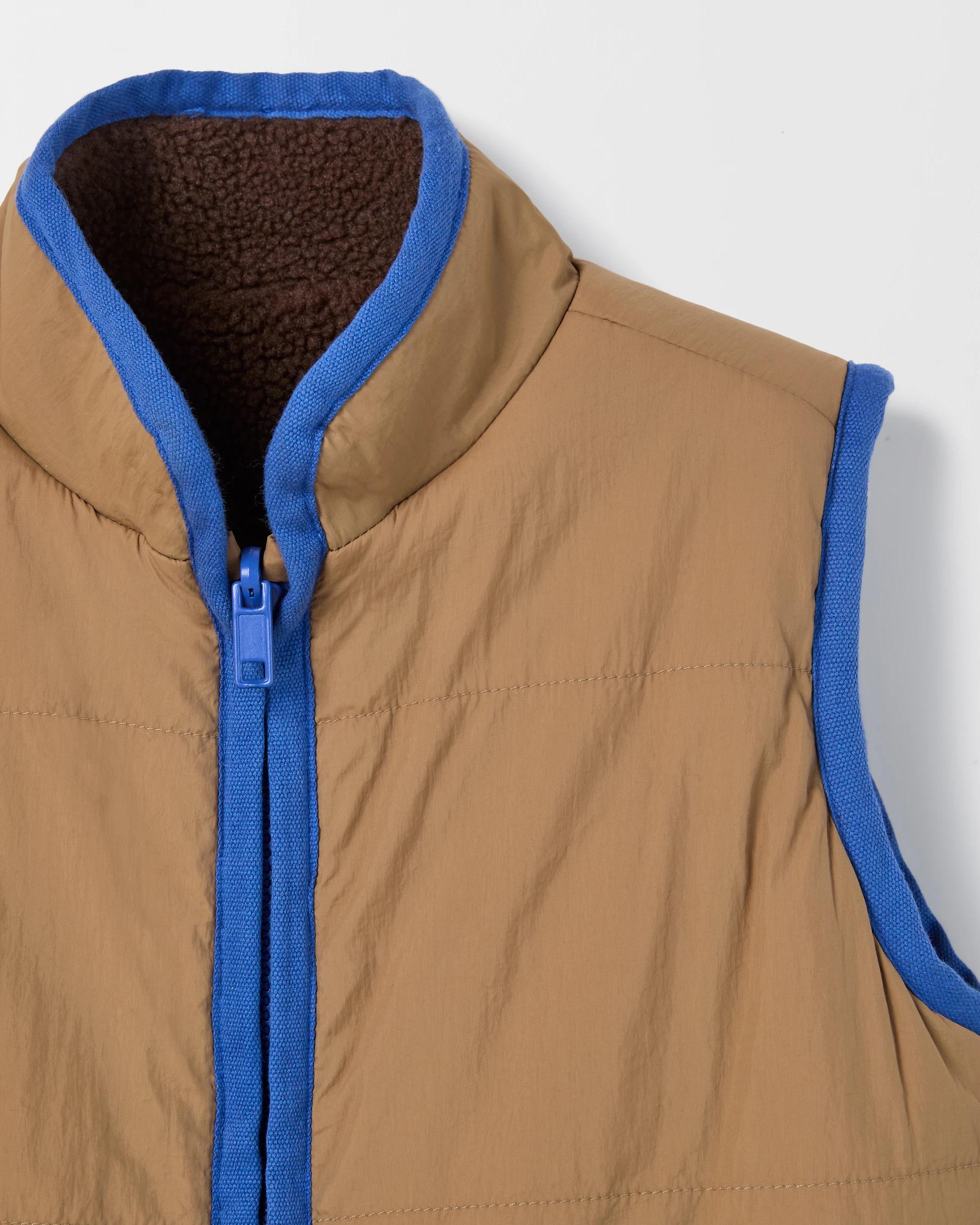 2 Target Kids Reversible Vest TAN, 2 of 4