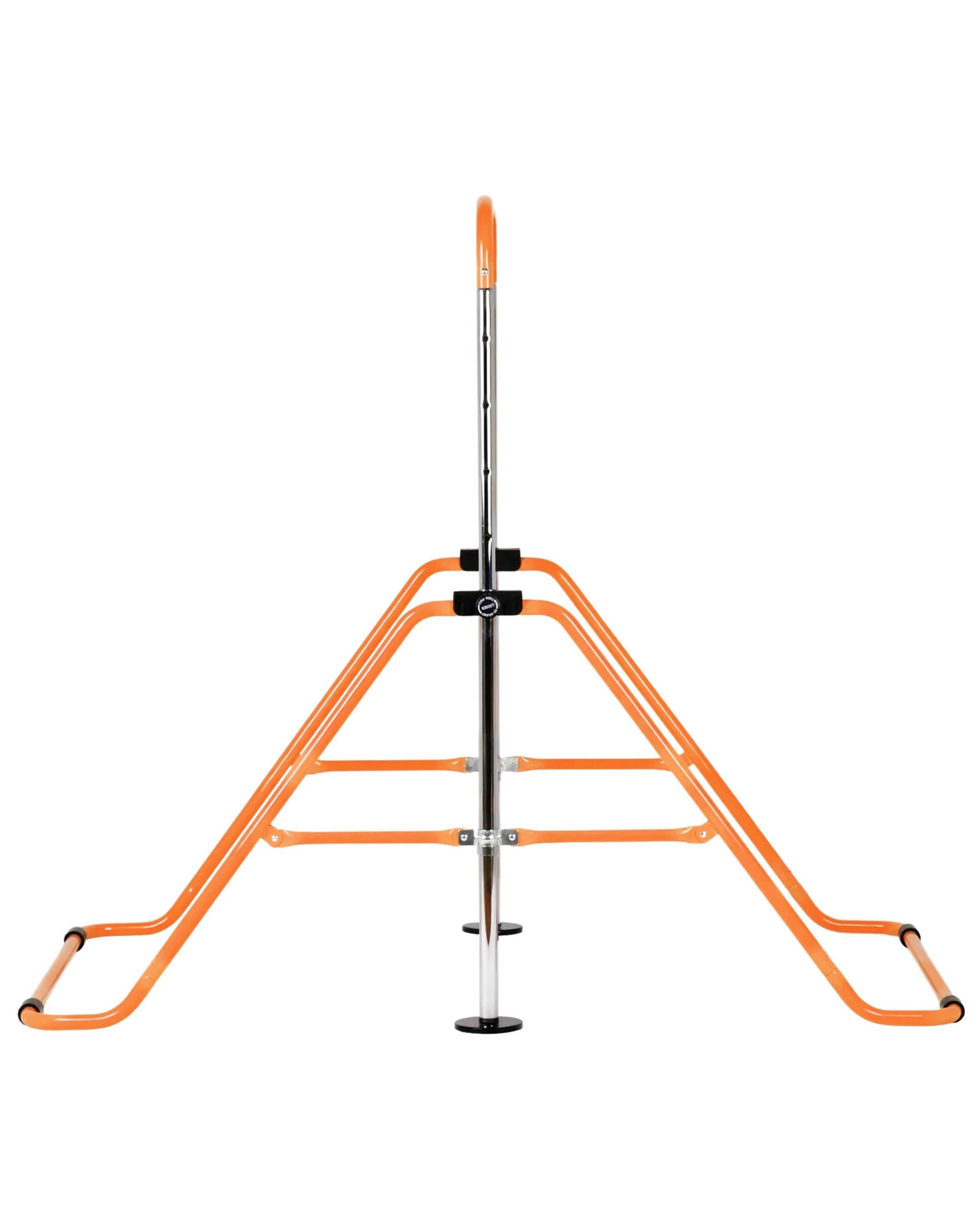 6 Advwin Adjustable Height Gymnastics Bar with Mat & Rings & Swing Orange, 6 of 6