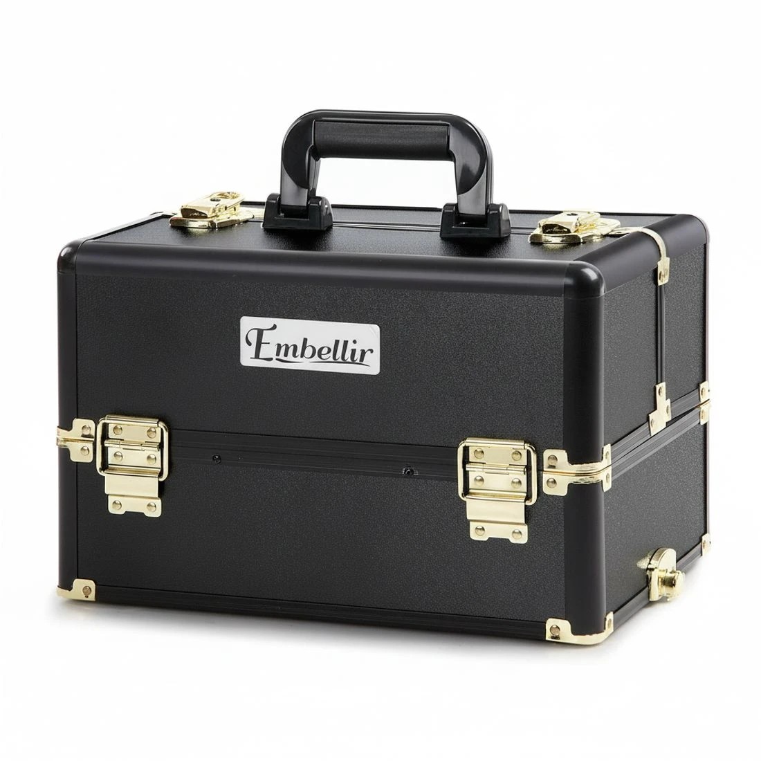 8 Embellir Makeup Case Beauty Trolley Cosmetic Organiser Box Travel Wheels - Multi, 8 of 9