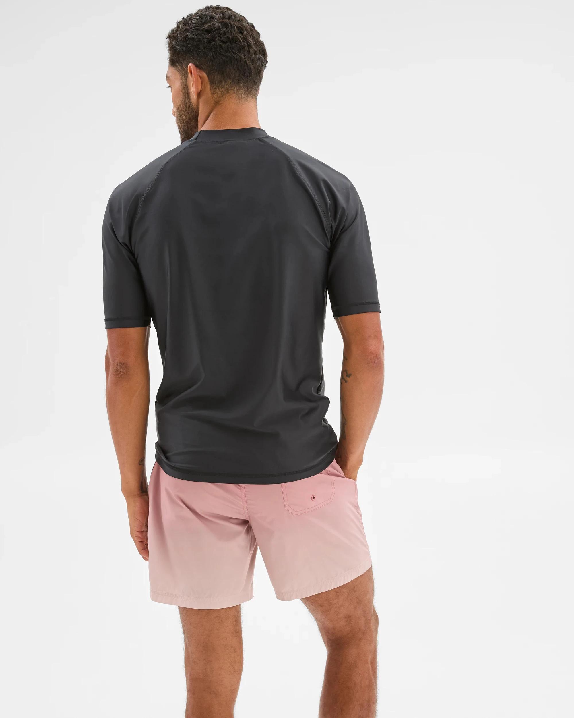 4 Target Short Sleeve Rash Vest BLACK, 4 of 6