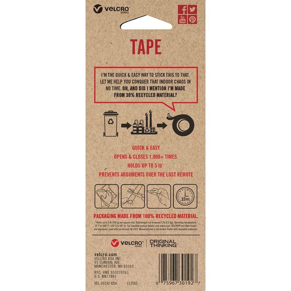 2 VELCRO Tape 91.4cm x 22mm, 2 of 4