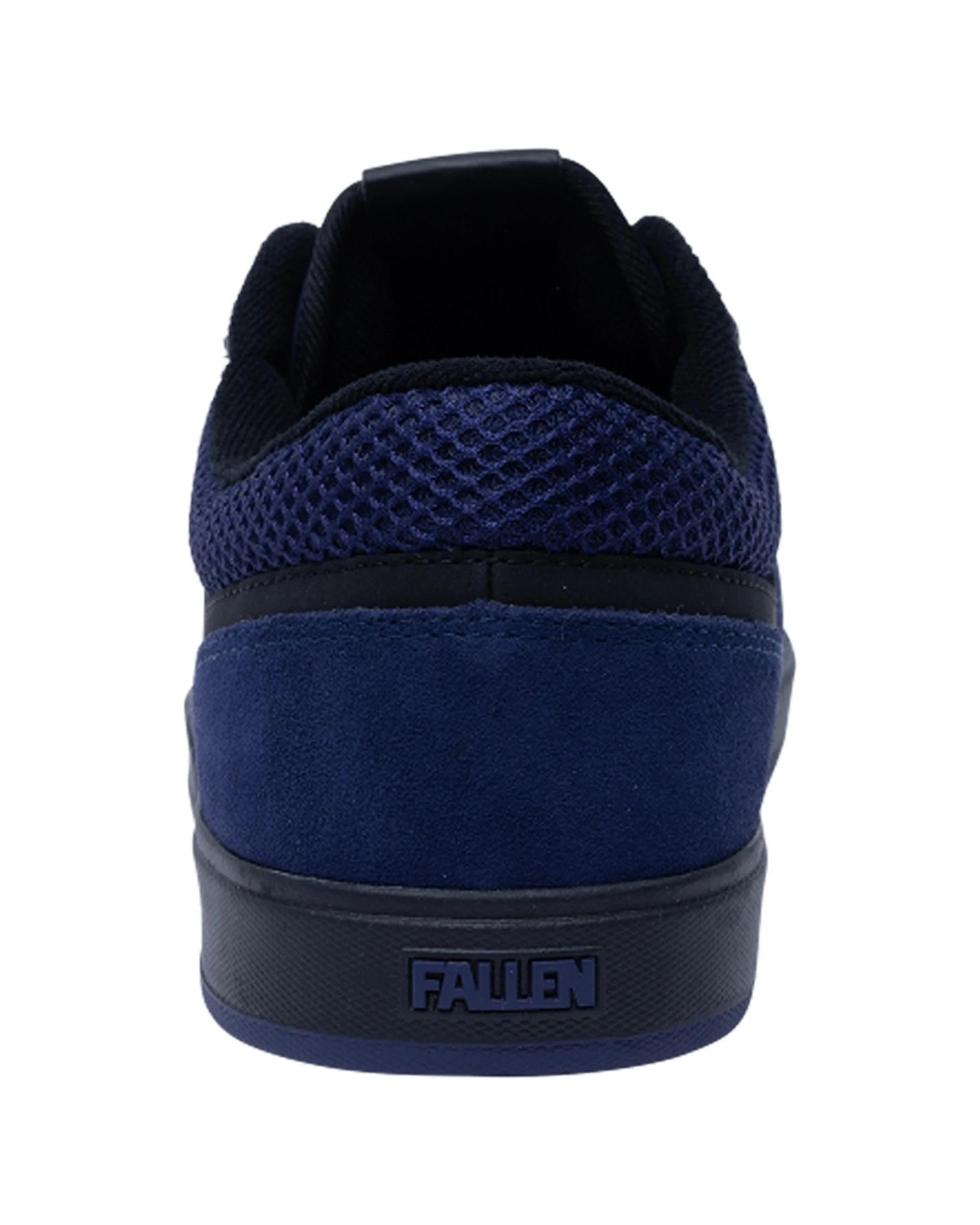 5 Fallen Footwear Patriot II Mens Casual Shoes Durable Cupsole BLACK/PURPLE, 5 of 6