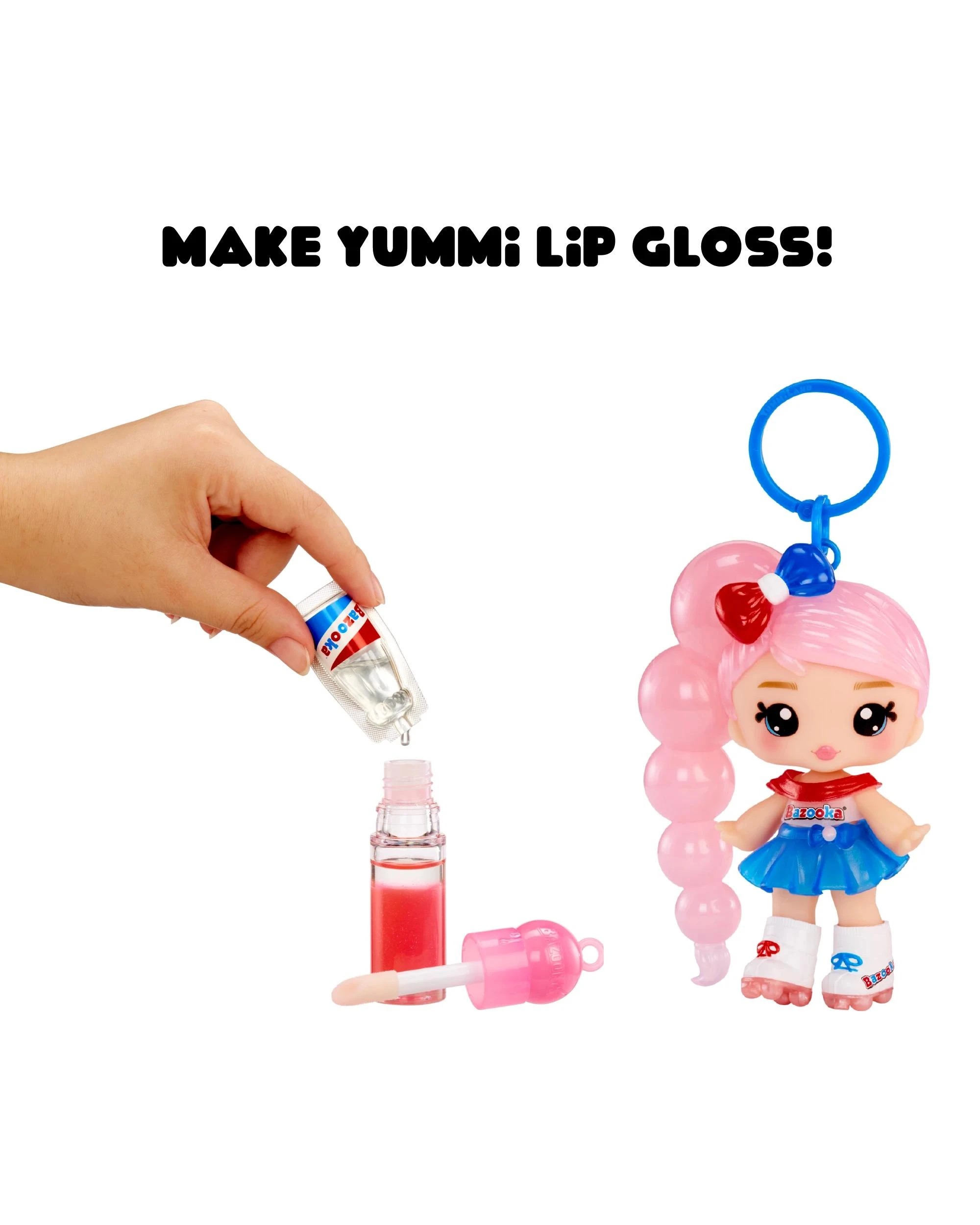 3 Yummiland Lip Gloss Dolls: Licensed Sweets - Assorted, 3 of 6