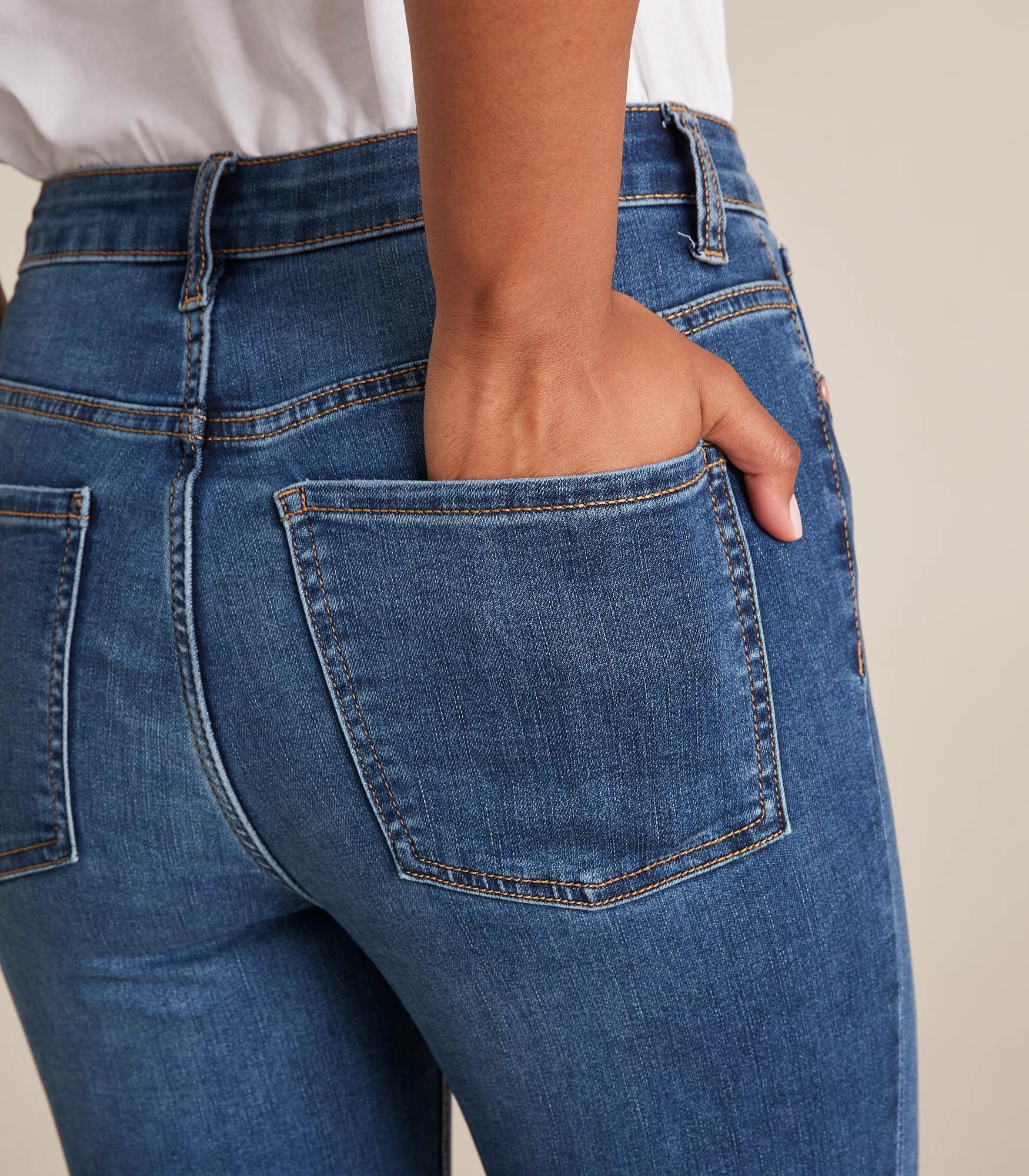 10 Target Sophie Skinny High Rise Crop Length Denim Jeans MID WASH, 10 of 10