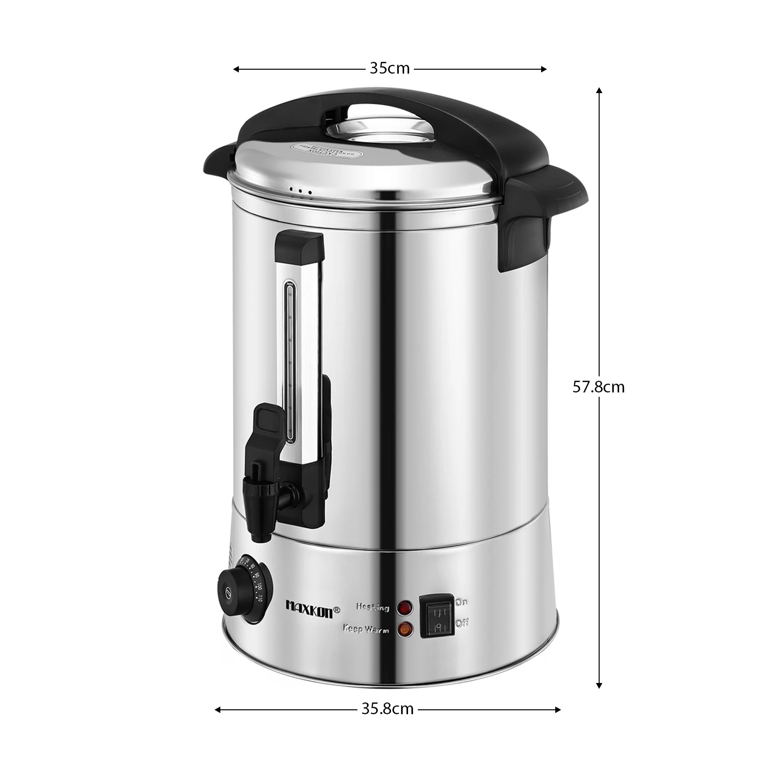 1 Maxkon 20L Hot Water Urn Instant Hot Water Dispenser with Double Layer, 1 of 7