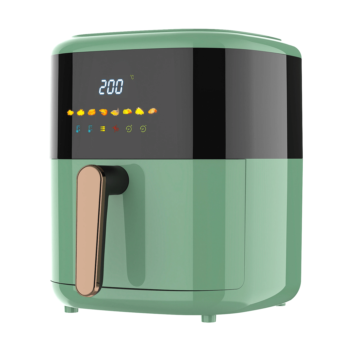 1 Advwin 6l Air Fryer Oil-less Healthy Electric Cooker Kitchen Oven 8 Preset Set Led Touch Digital Screen, 1 of 8