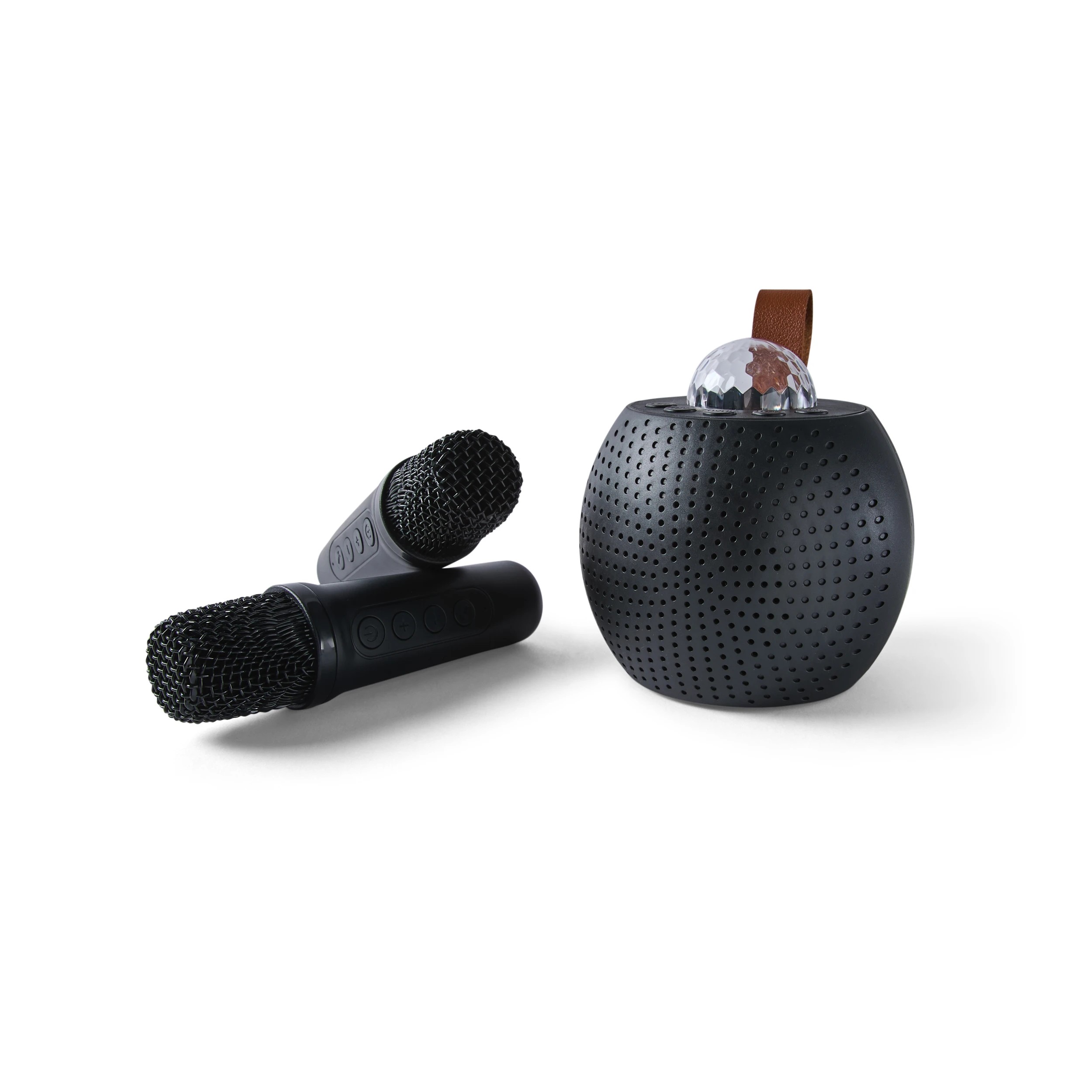 3 Karaoke Speaker with Light - Black, 3 of 10