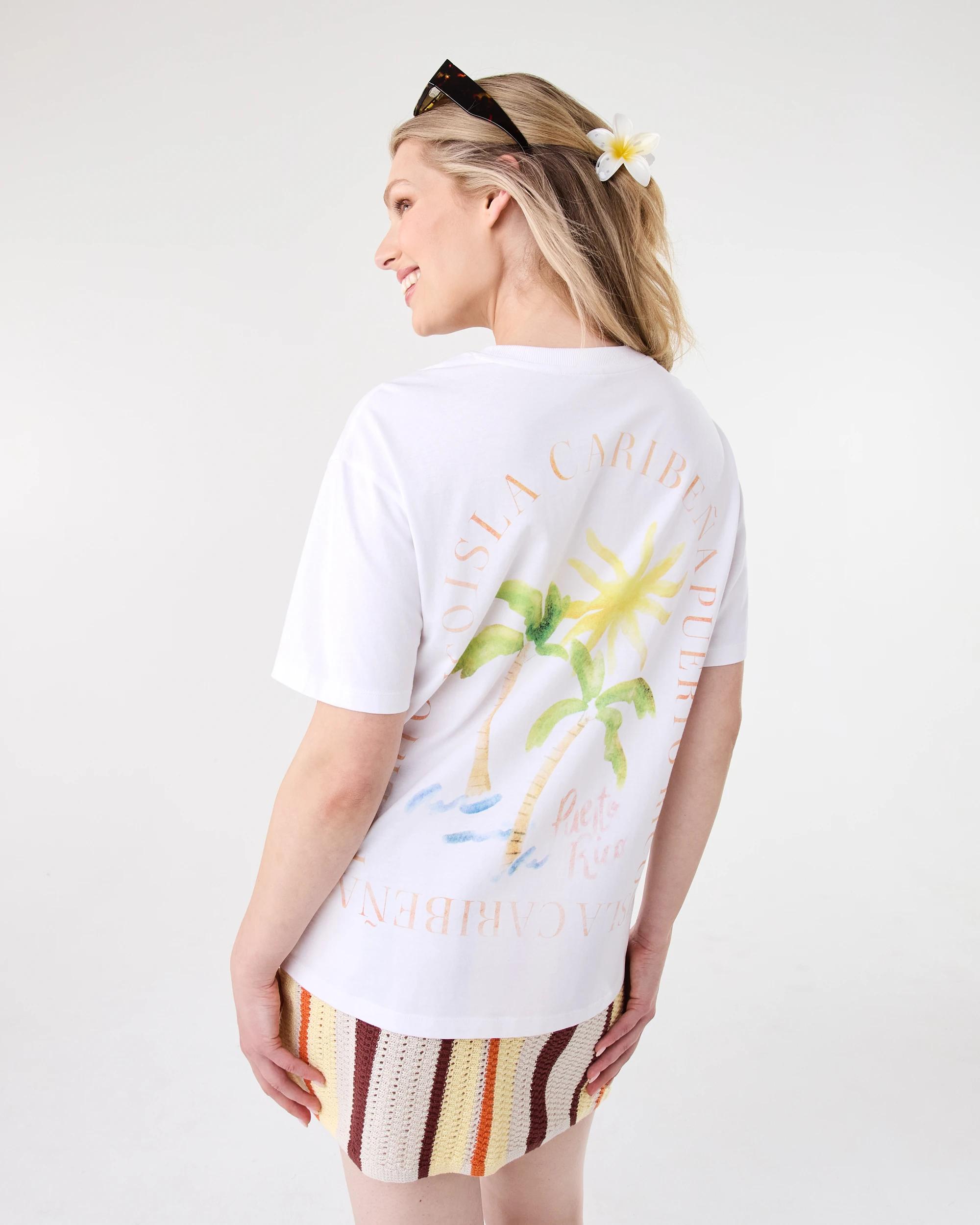 5 Short Sleeve Oversized Boyfriend T-shirt Puertorico, 5 of 8