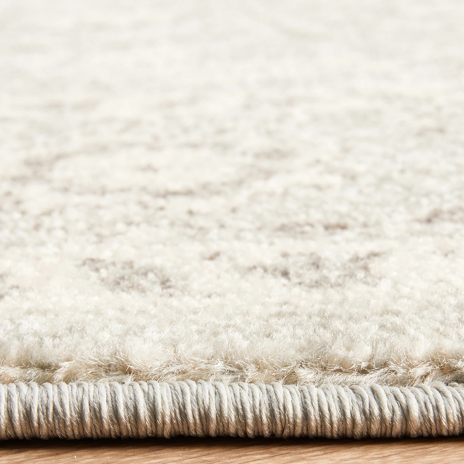 7 Common Ground Rugs Encore 261 200x200cm - Medium Round Power Loomed Pet Friendly Rug - Silver, 7 of 9
