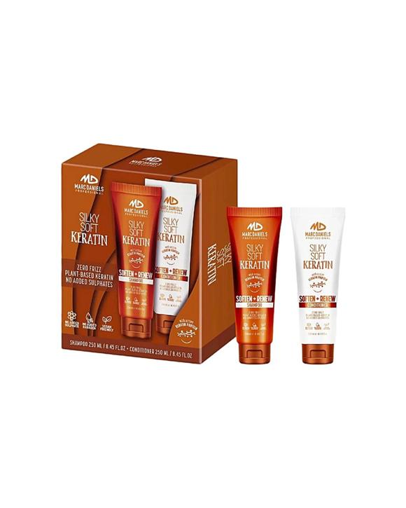 Marc Daniels Silky Soft Keratin Soften & Renew Shampoo & Conditioner Set 250ml